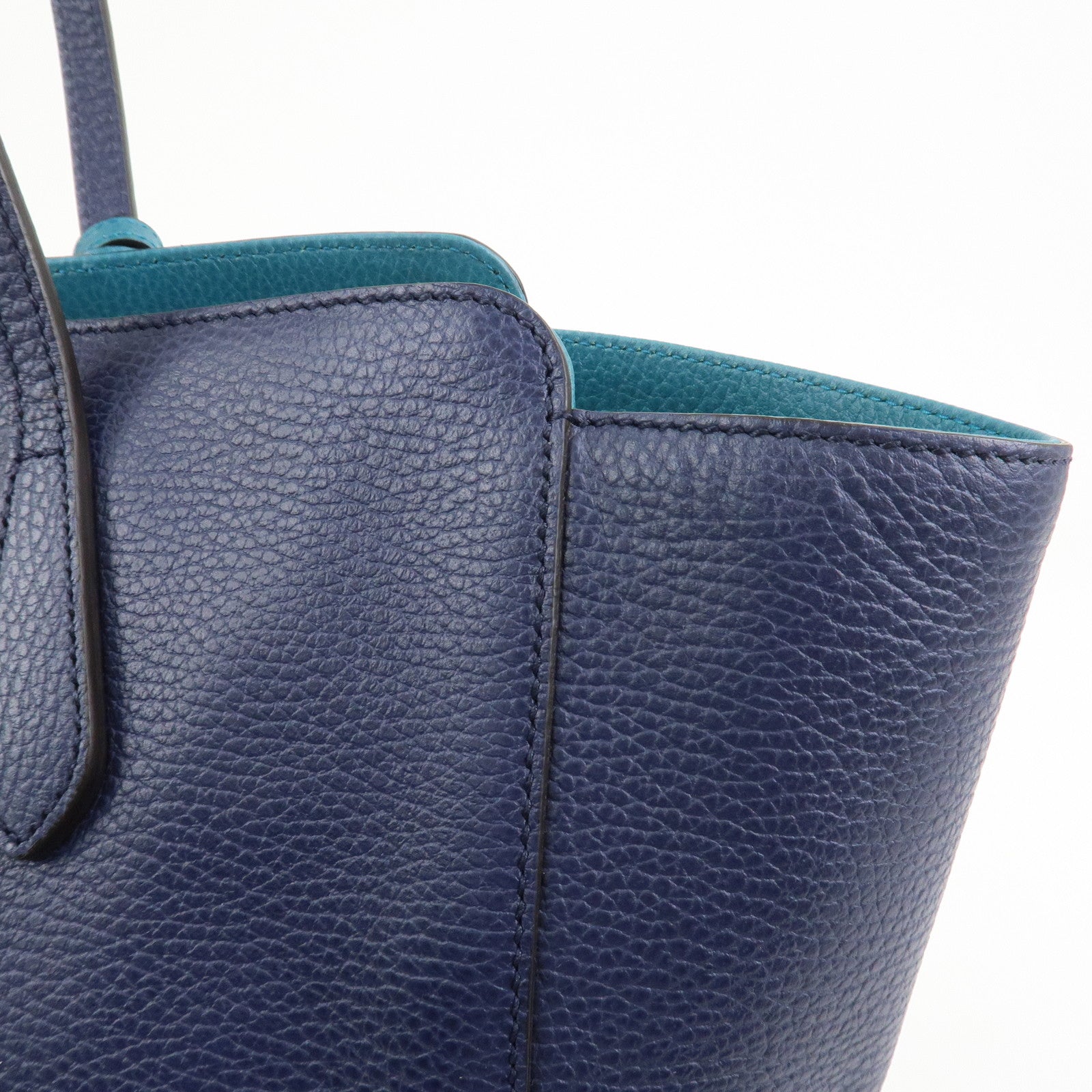 GUCCI Interlocking G Calf Leather Swing Large Shoulder Bag 354397