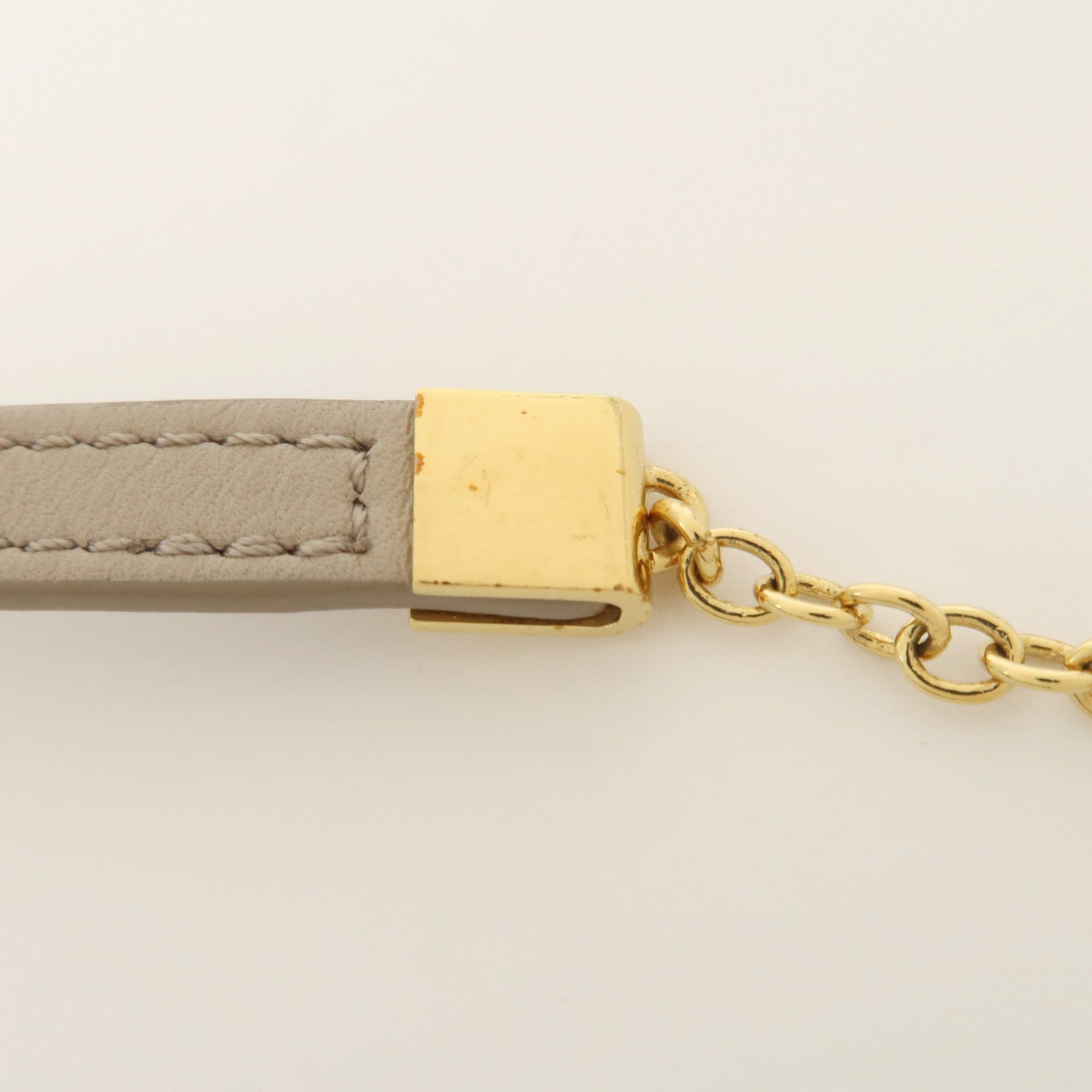 Louis Vuitton Leather Iconic Flower Bracelet Galet M8817