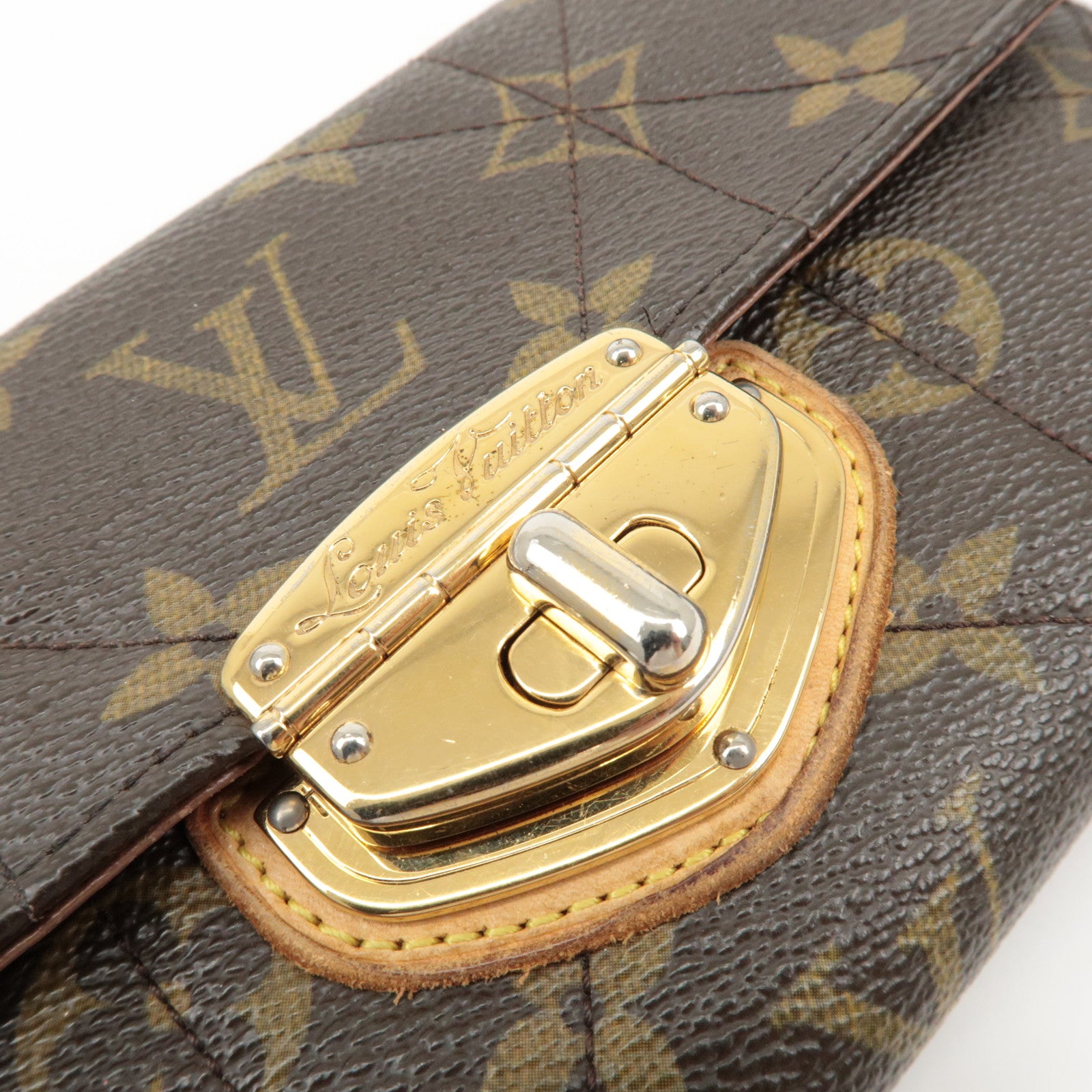 Louis Vuitton Monogram Portefeuille Sarah Etoile Long Wallet M66556 Used