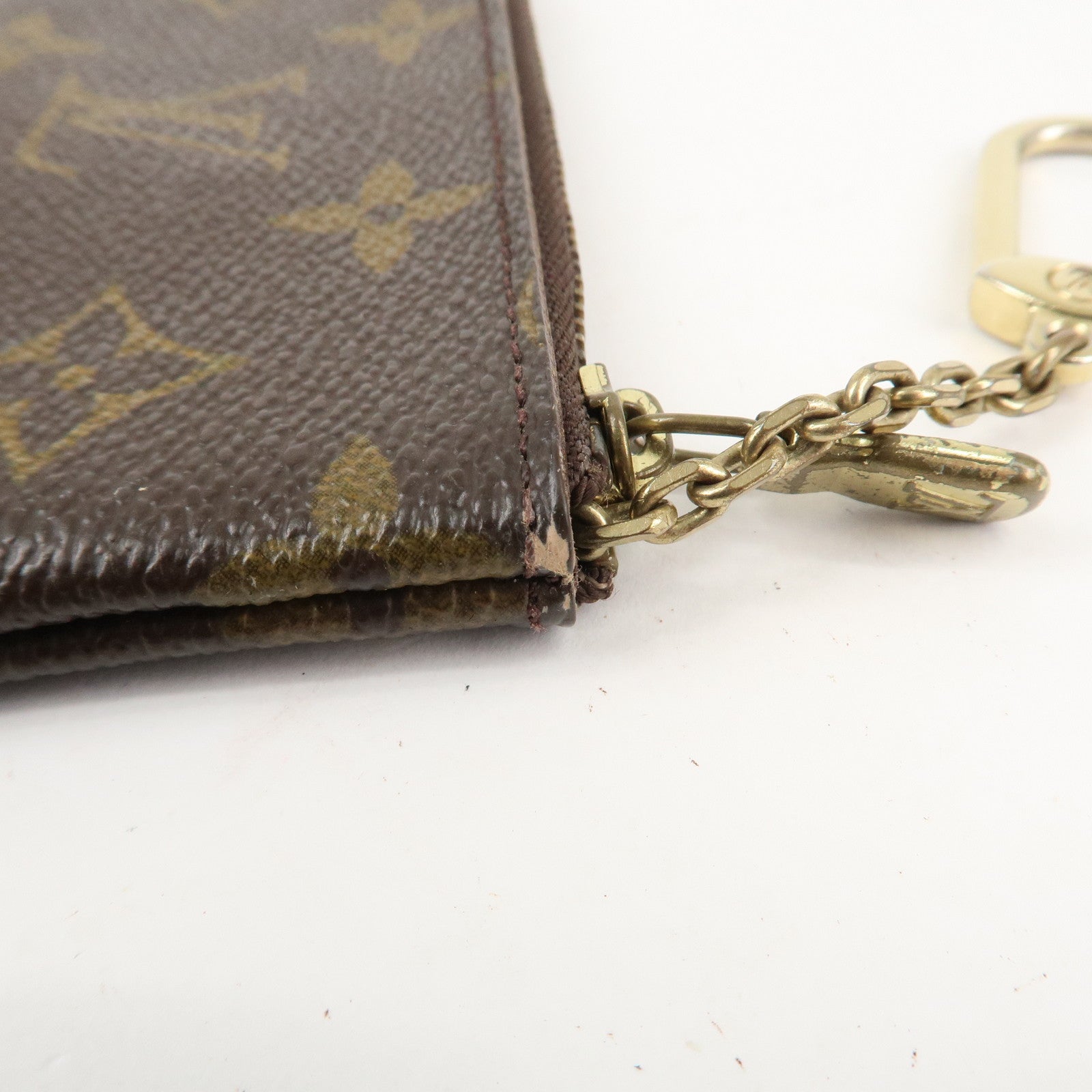 Louis Vuitton Set of 2 Monogram Canvas Coin Case Brown M62650 Used