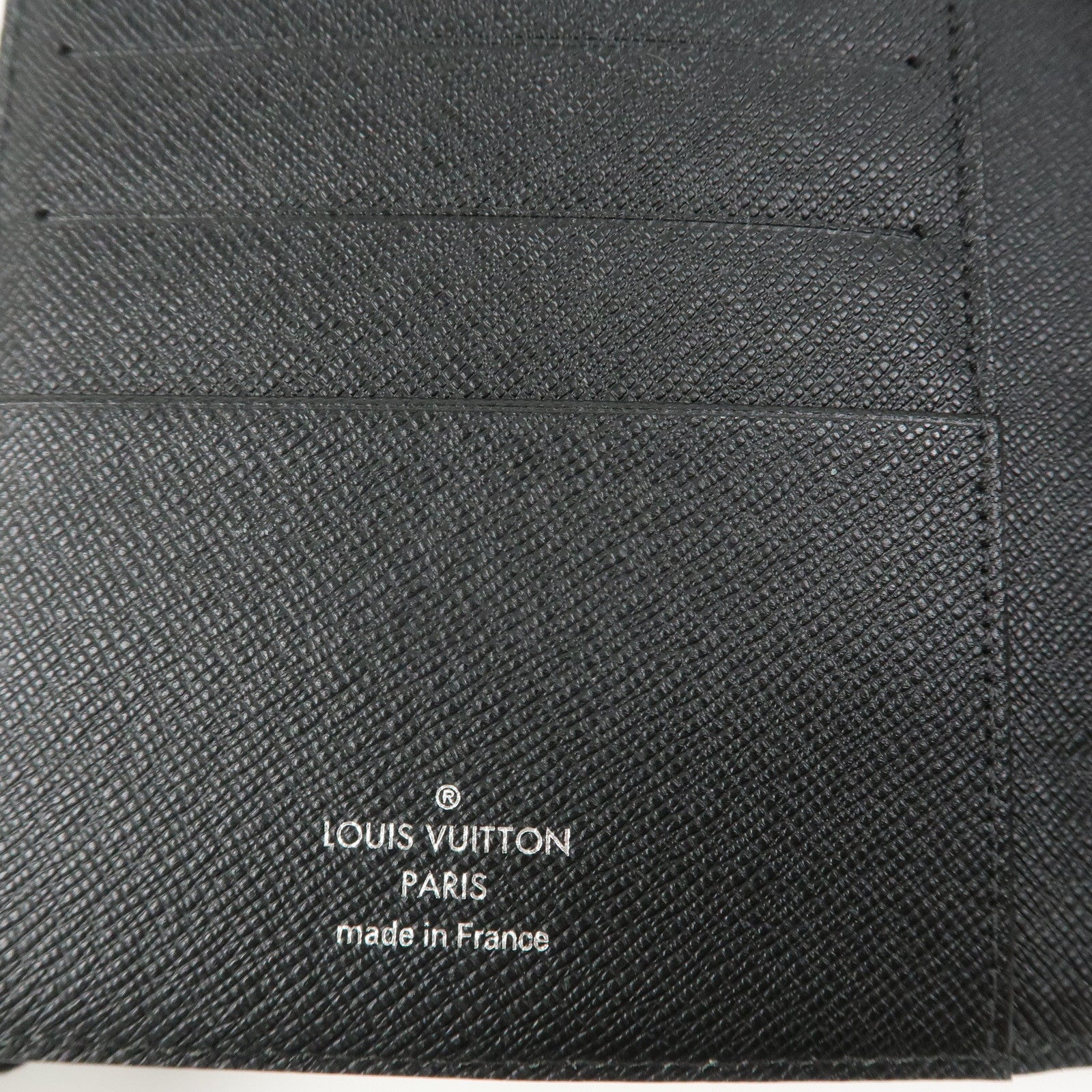 Louis Vuitton Epi Agenda MM Planner Cover Noir Black R20042