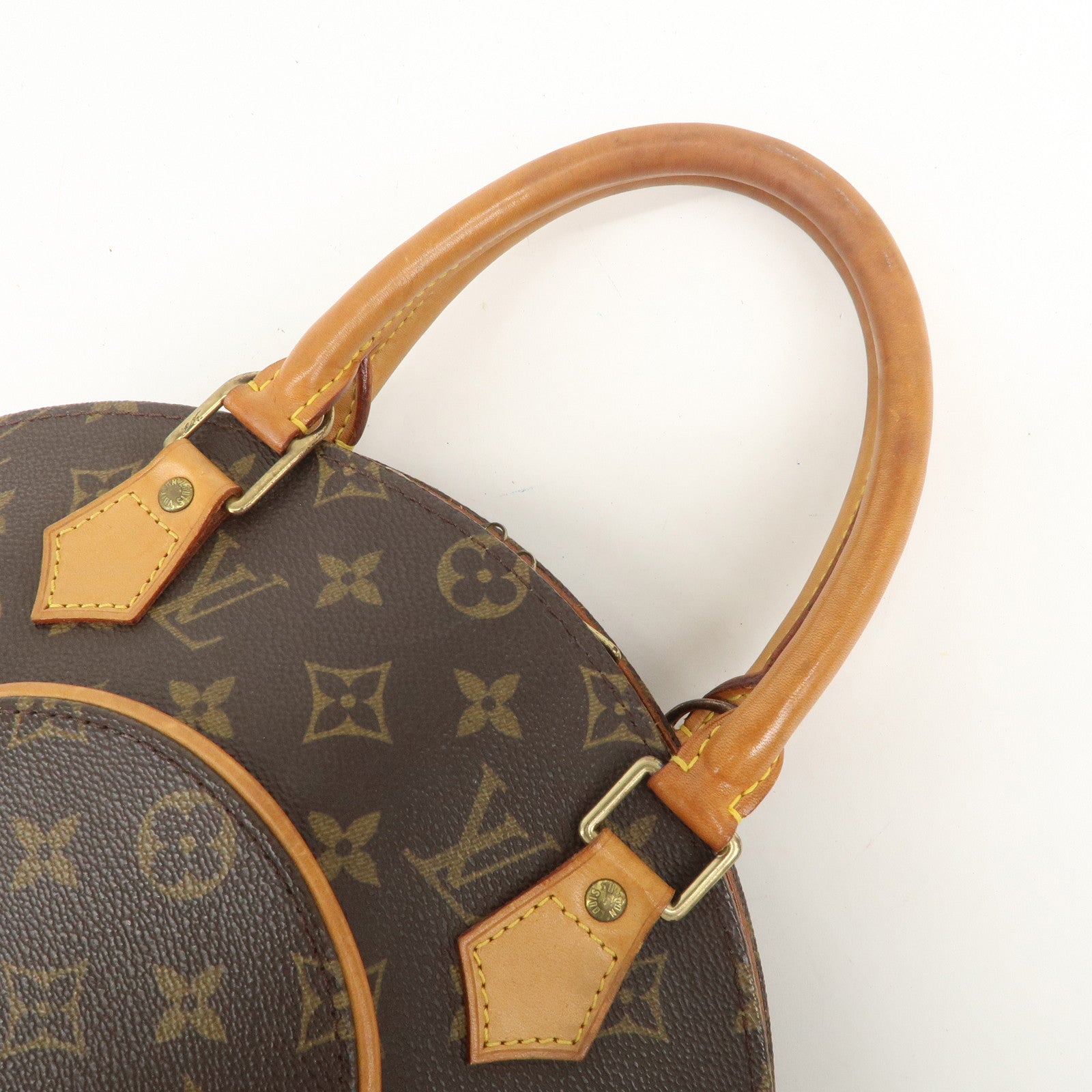 Louis Vuitton Monogram Ellipse PM Hand Bag Brown M51127