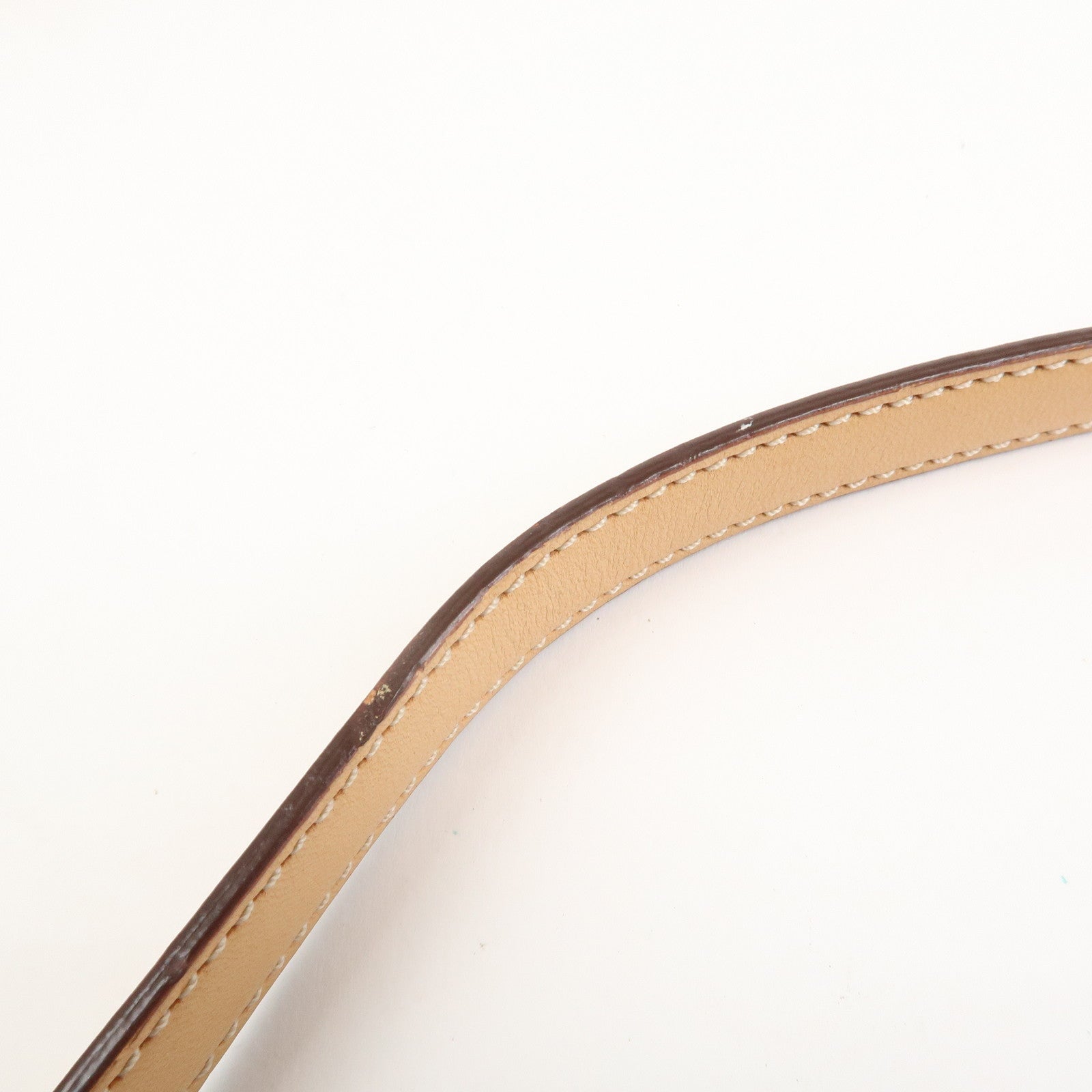 COACH Signature Canvas Leather Shoulder Bag Beige Light Brown