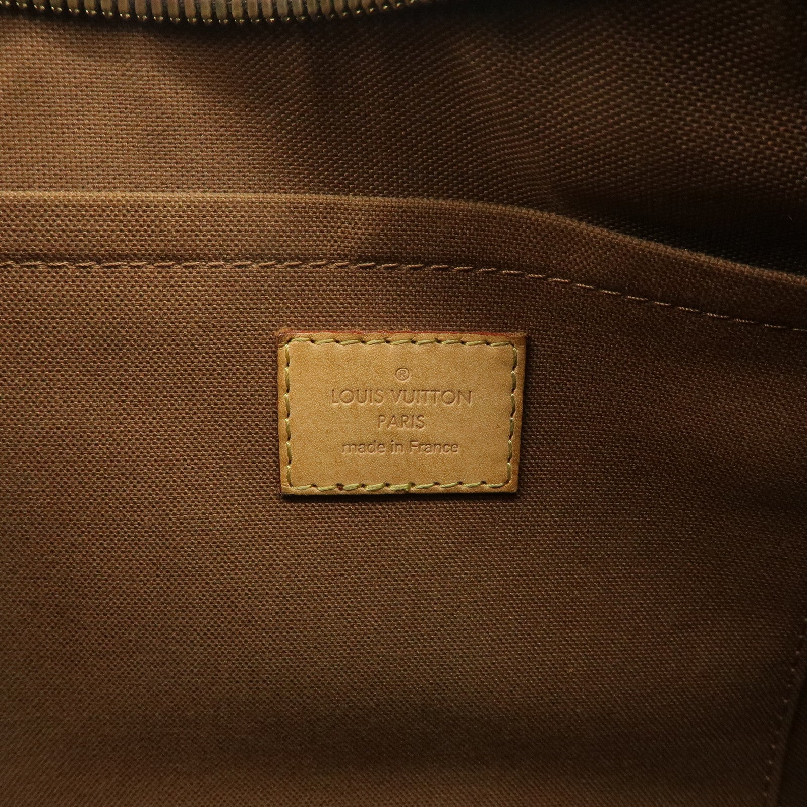 Louis Vuitton Monogram Thames PM Shoulder Bag Brown M56384