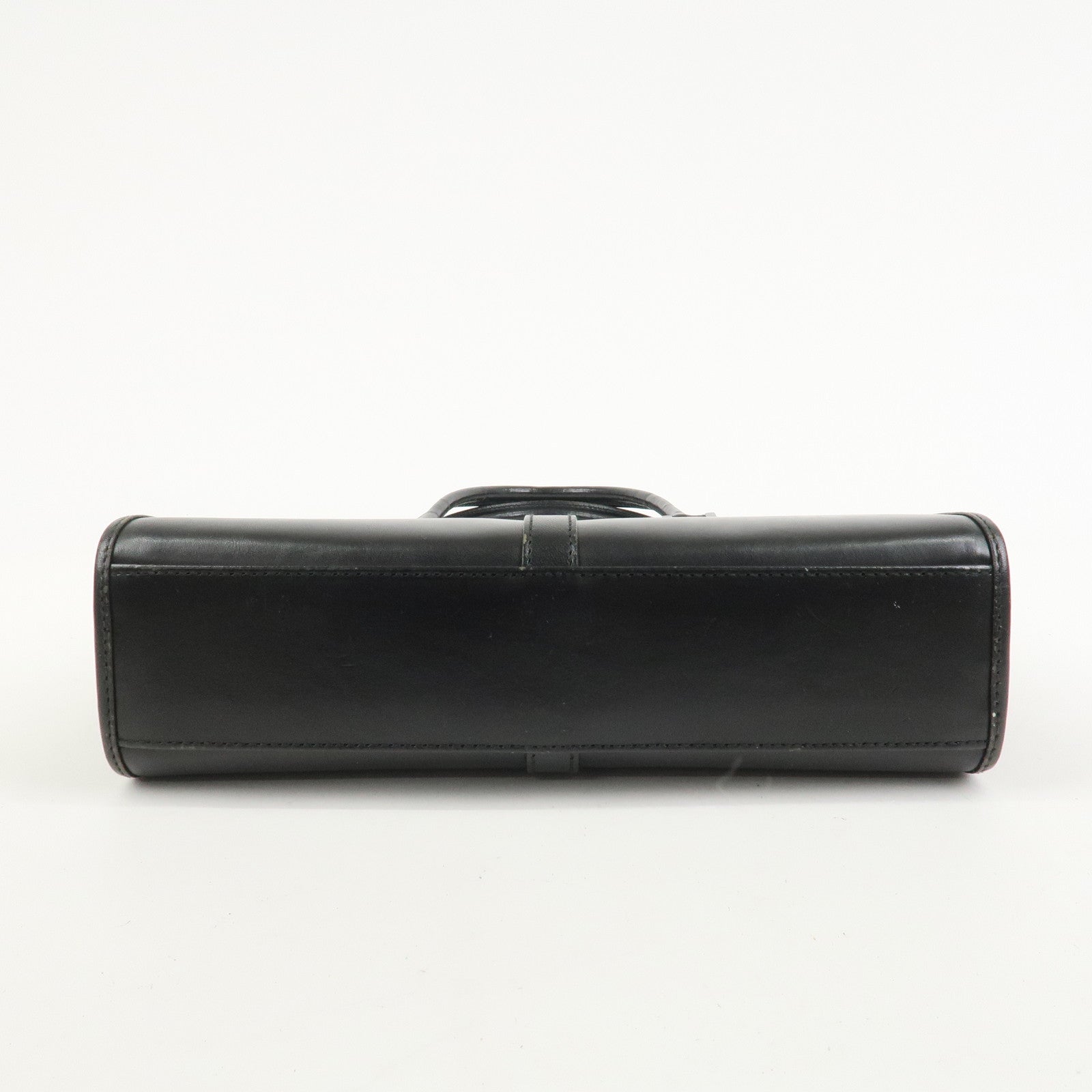 GUCCI Jackie Leather Shoulder Bag Hand Bag Black 002・1065
