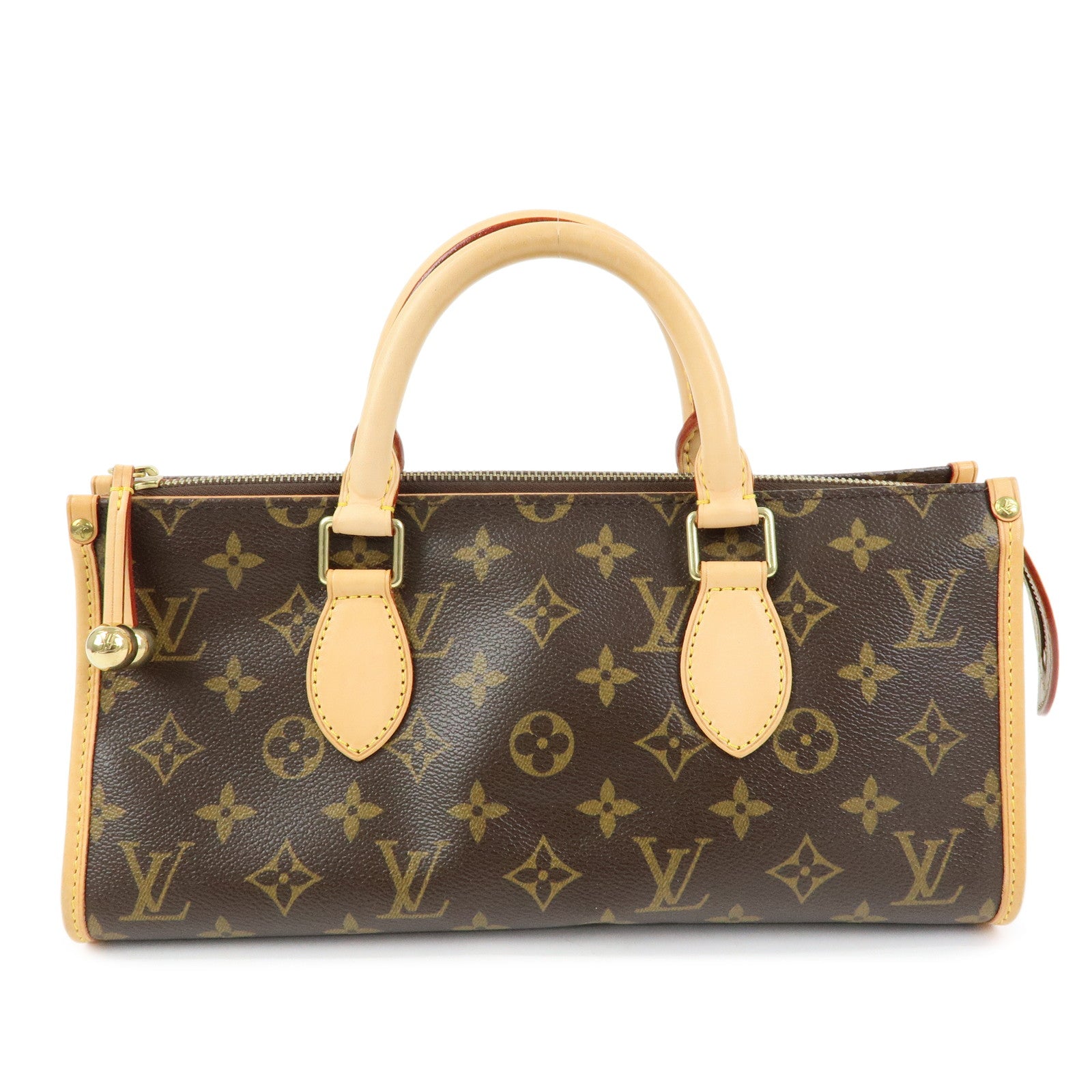Louis Vuitton Monogram Popincourt Hand Bag Brown M40009
