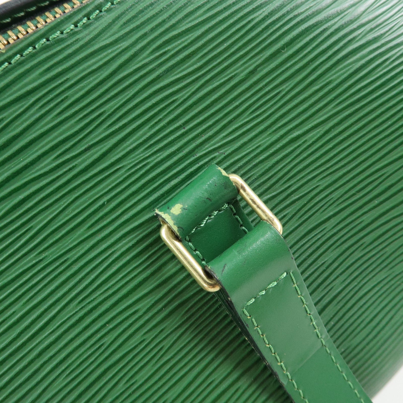 Louis Vuitton Epi Soufflot Hand Bag Borneo Green M52224