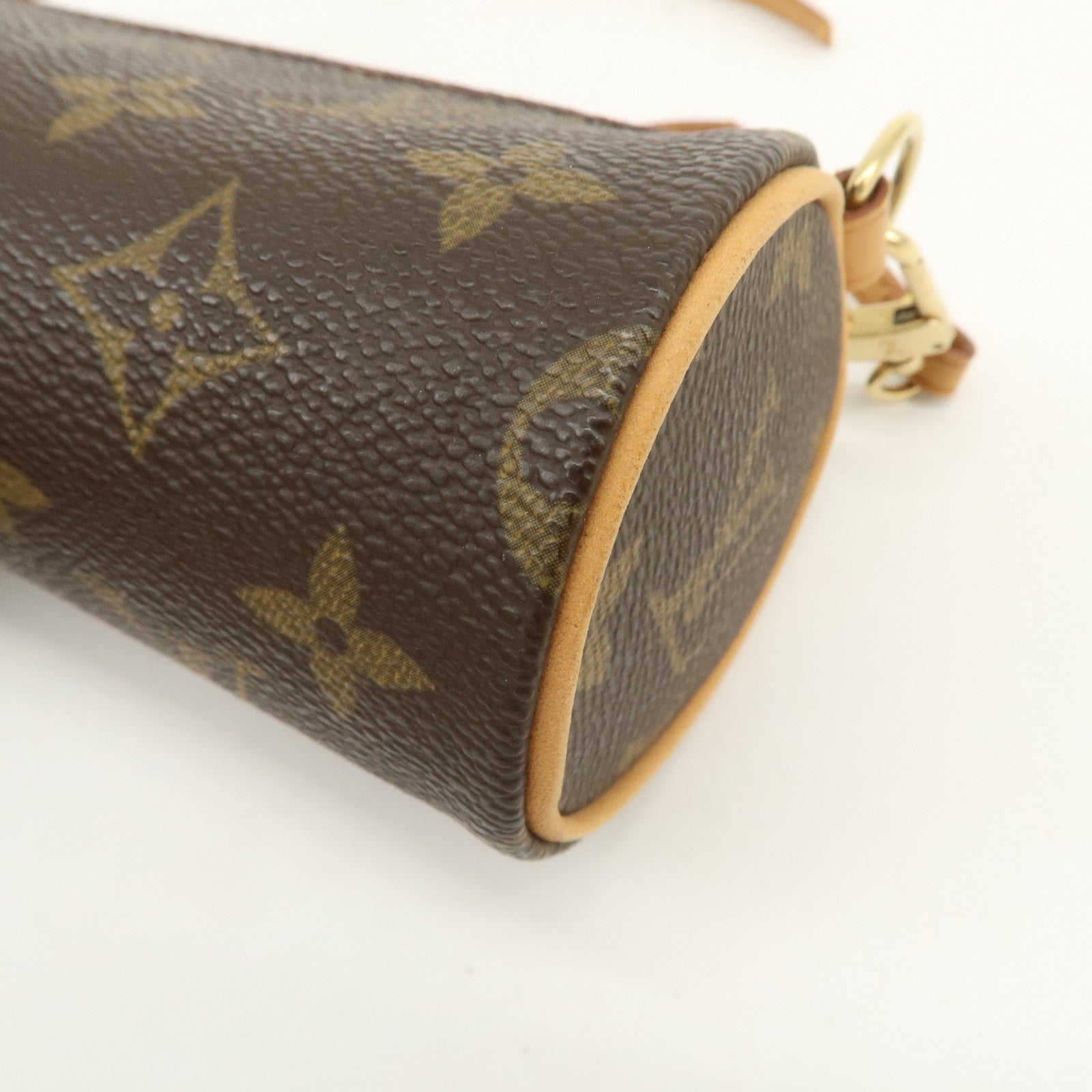 Louis Vuitton Monogram Mini Pouch for Papillon Bag New Style Brown