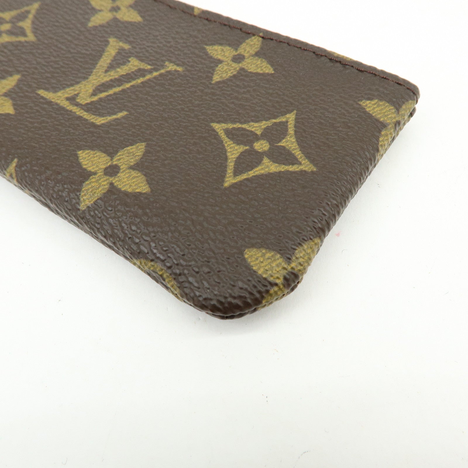 Louis Vuitton Monogram Pochette Cles Coin Case Key Case M62650