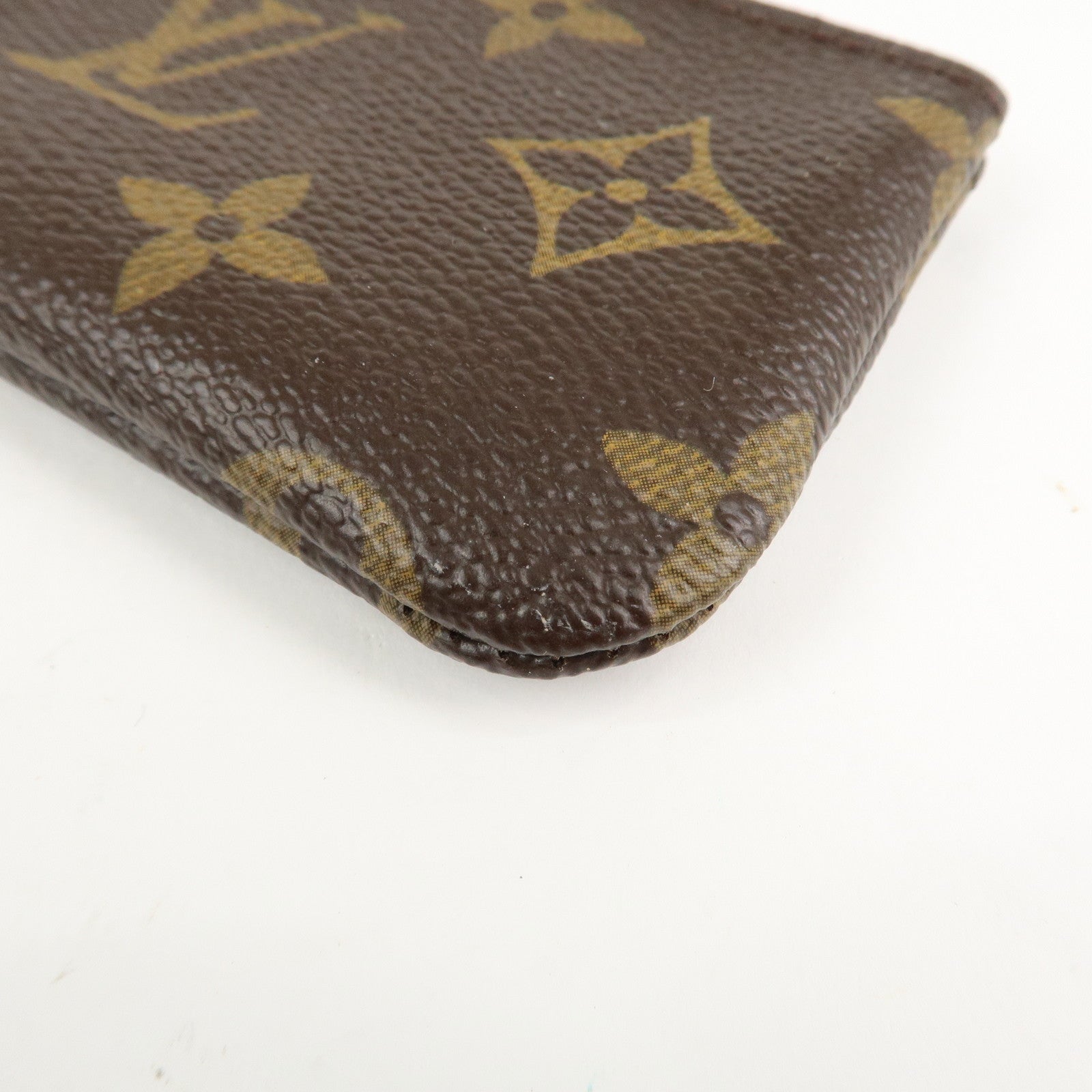 Louis Vuitton Monogram Pochette Cles Coin Case Key Case M62650