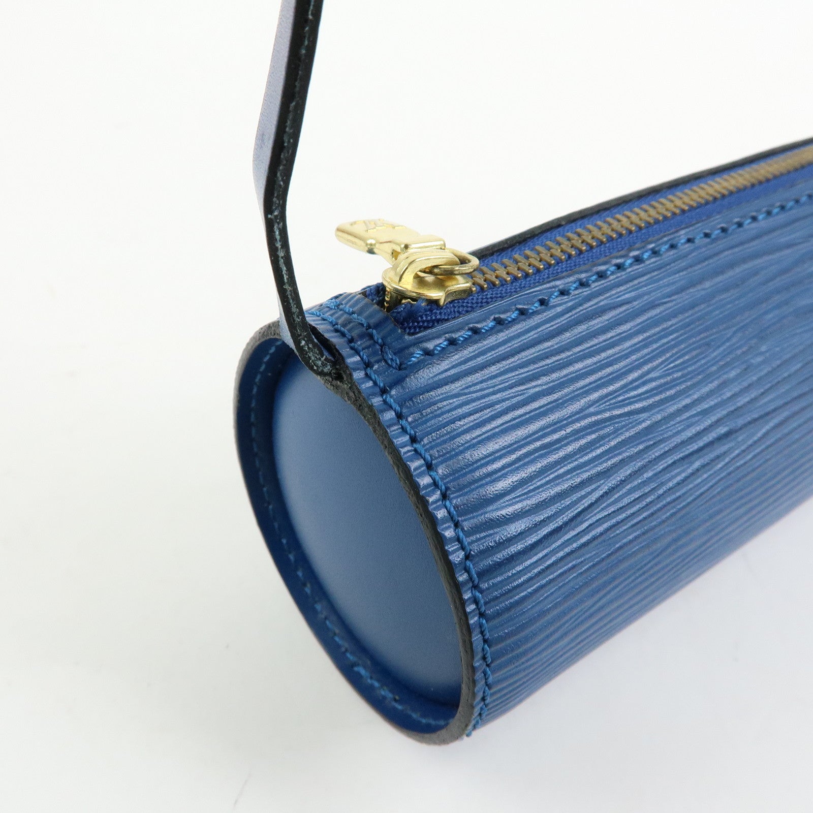 Louis Vuitton Epi Set of 2 Leather Soufflot Pouch Red Blue