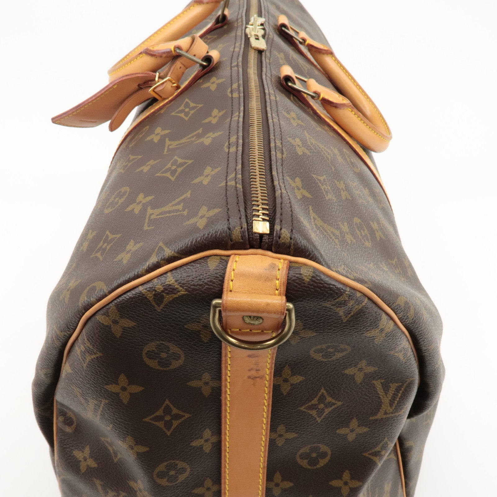 Louis Vuitton Monogram Keep All Bandouliere 55 Boston Bag M41414 Used