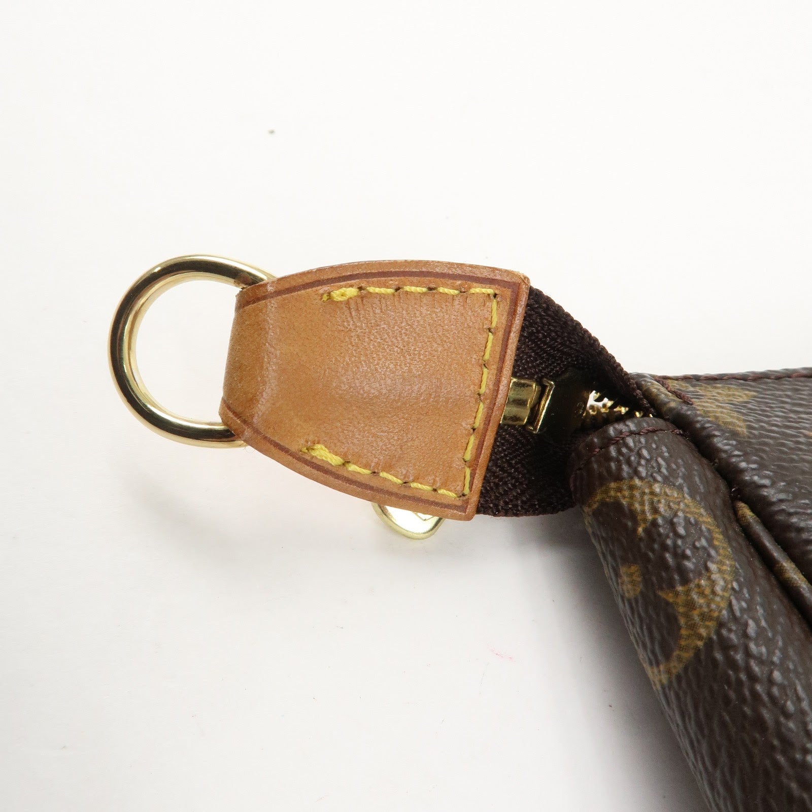 Louis Vuitton Monogram Pochette Accessoires Pouch Brown M51980 Used