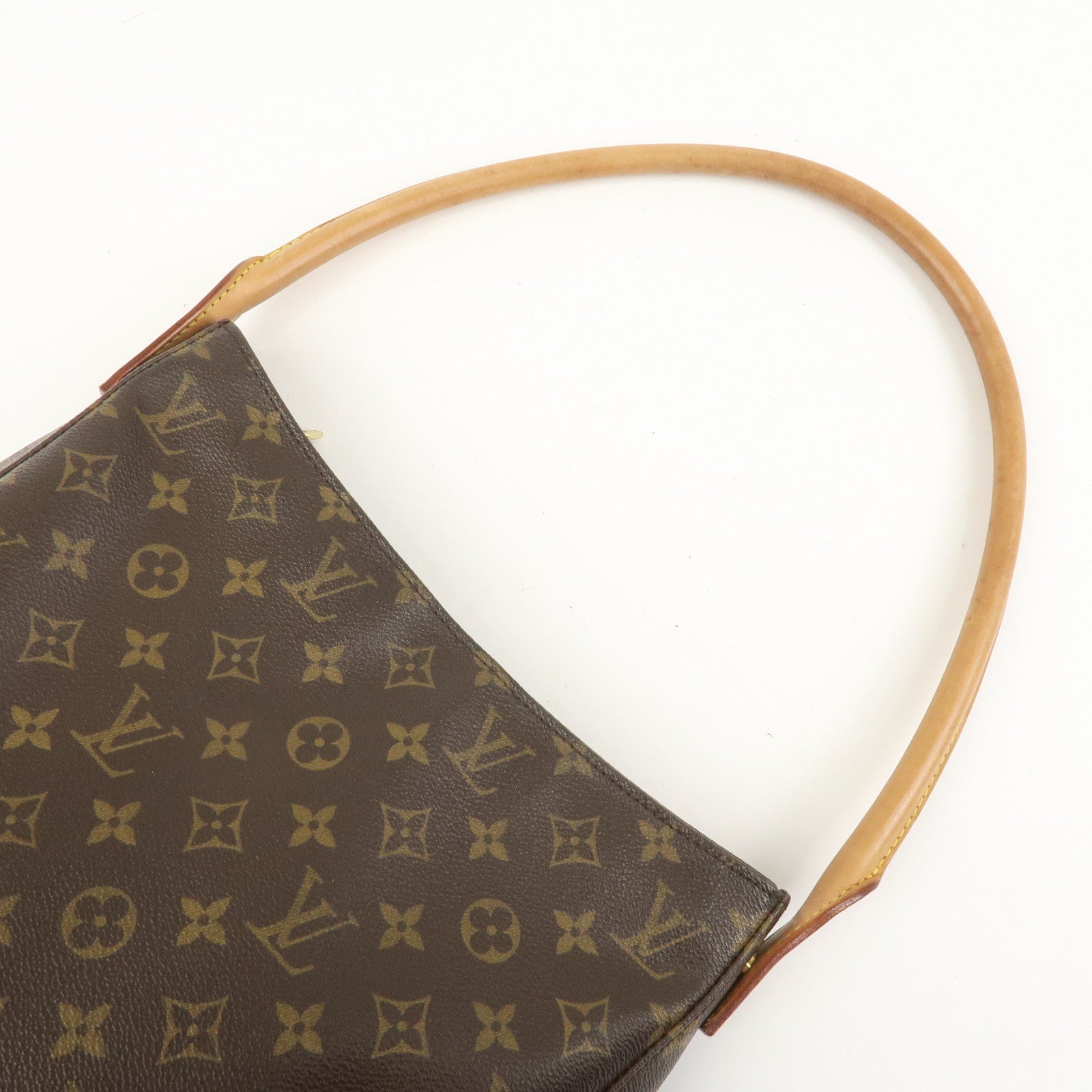 Louis Vuitton Monogram Looping GM Shoulder Bag Brown M51145