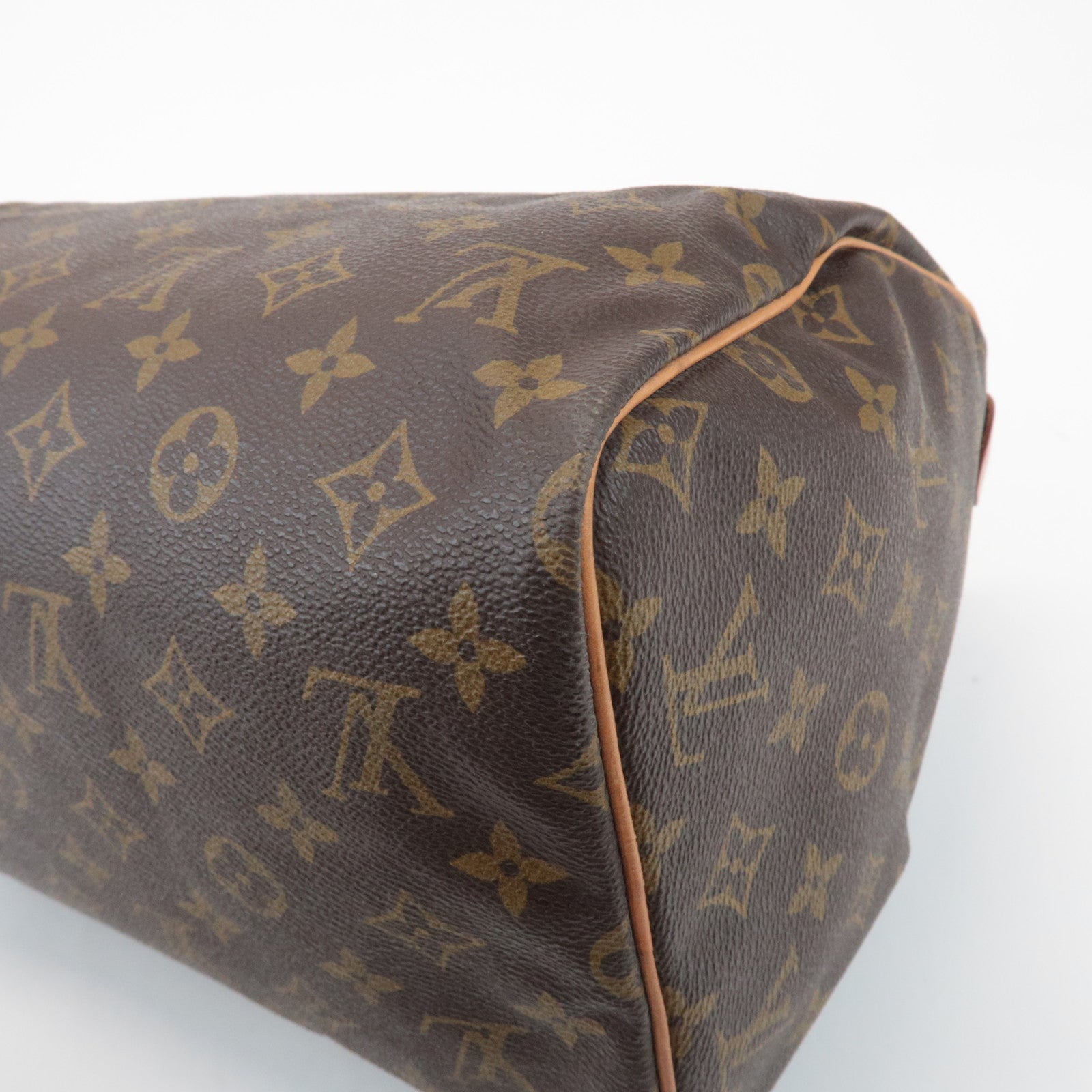 Louis Vuitton Monogram Speedy 30 Boston Bag Hand Bag Brown M41526