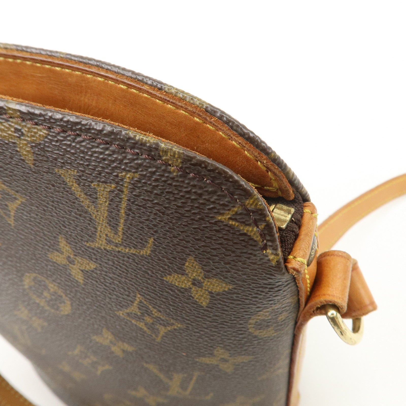 Louis Vuitton Drouot Monogram Cross Body Shoulder Bag M51290 Used
