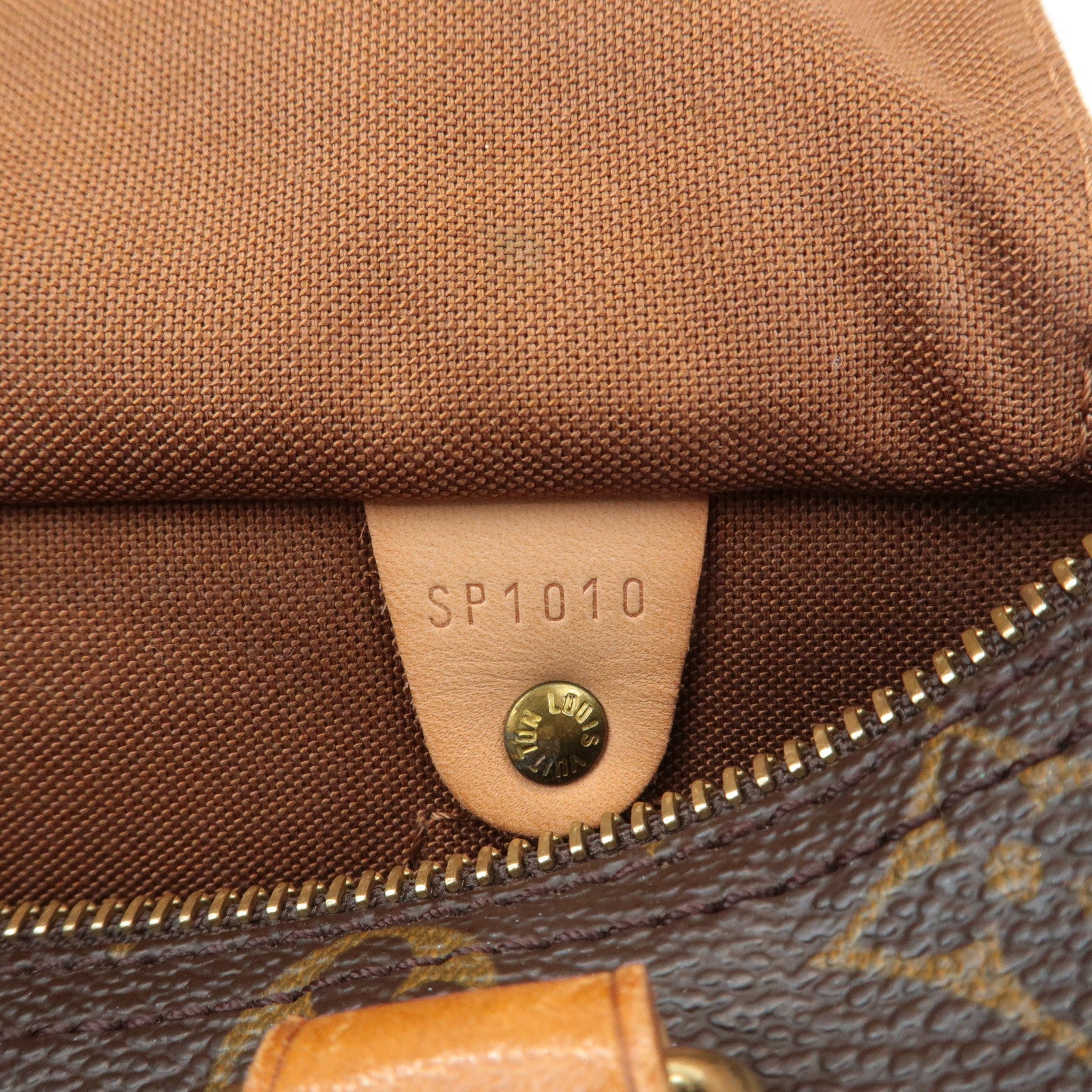 Louis Vuitton Monogram Speedy 25 Hand Bag Boston Bag Brown M41528 Used