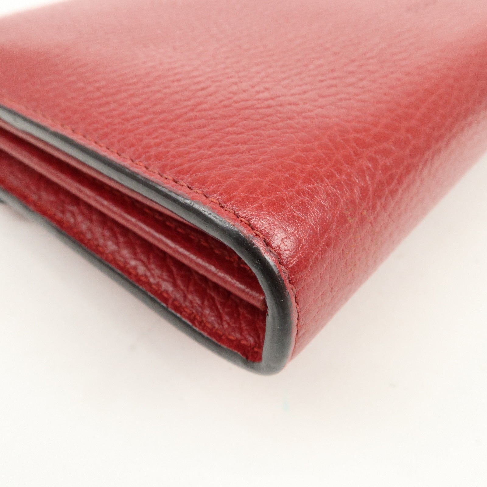 GUCCI Dionysus Leather Chain Shoulder Bag Red 401231