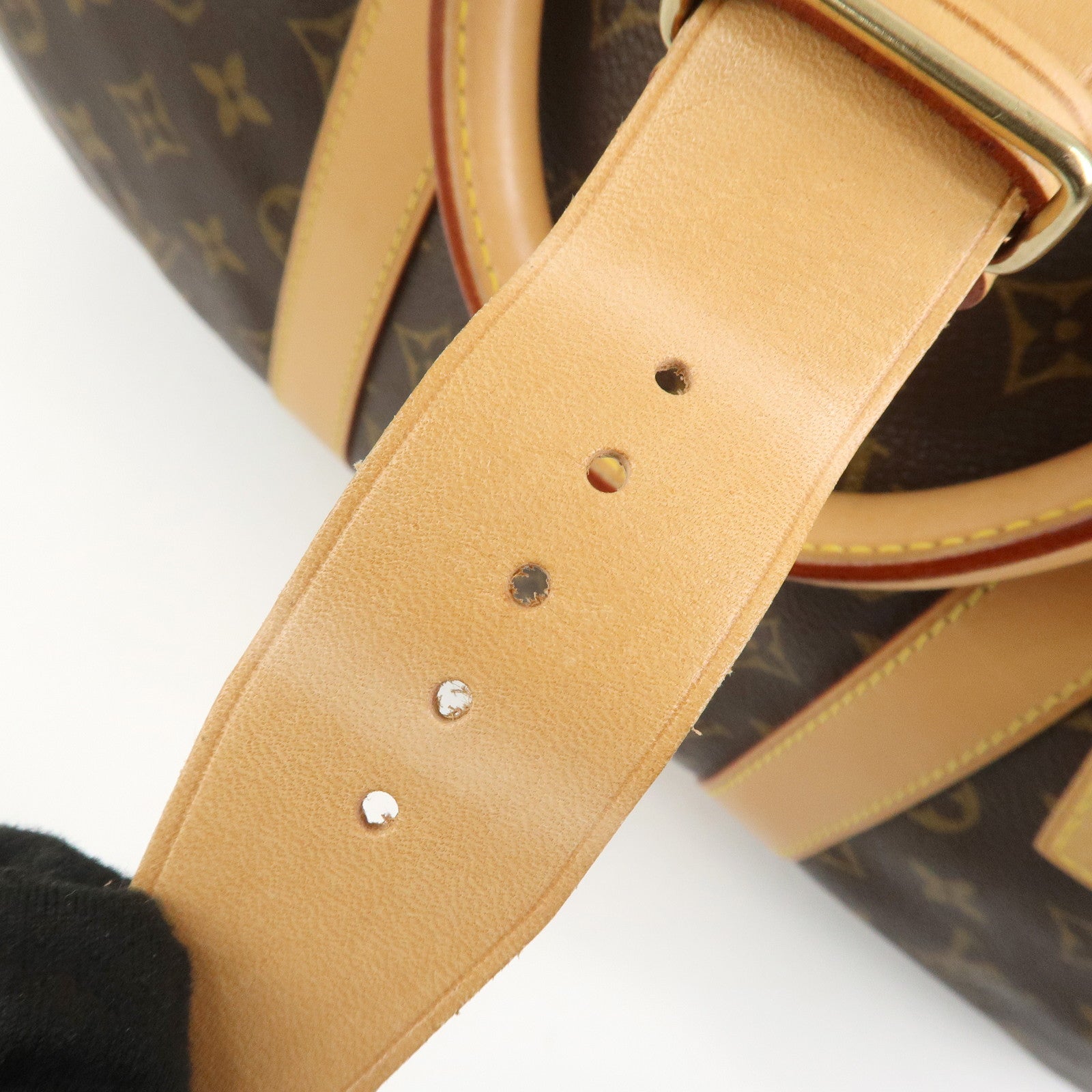 Louis Vuitton Monogram Keep All 50 Bandouliere Boston Bag M41416