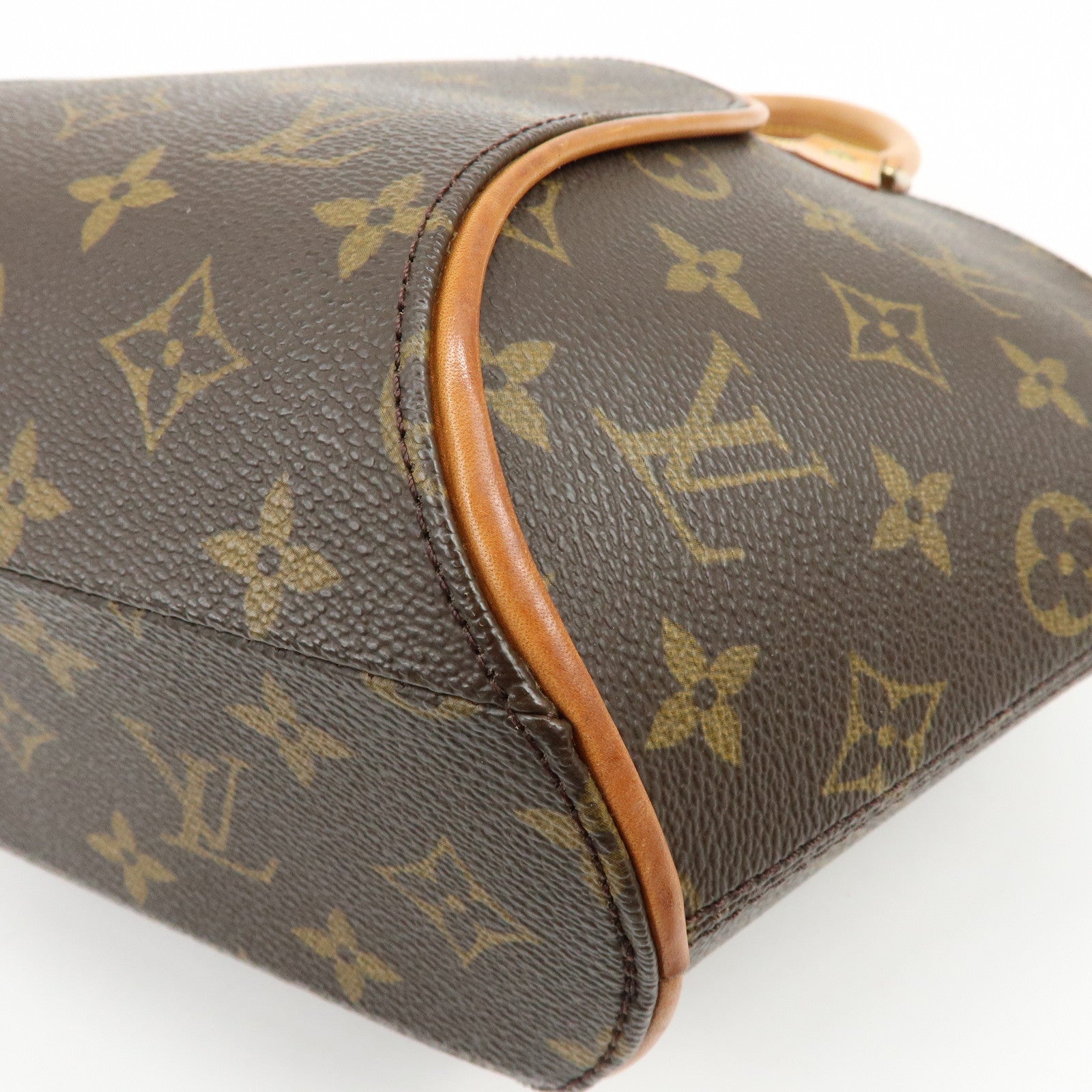 Louis Vuitton Monogram Ellipse PM Hand Bag Brown M51127
