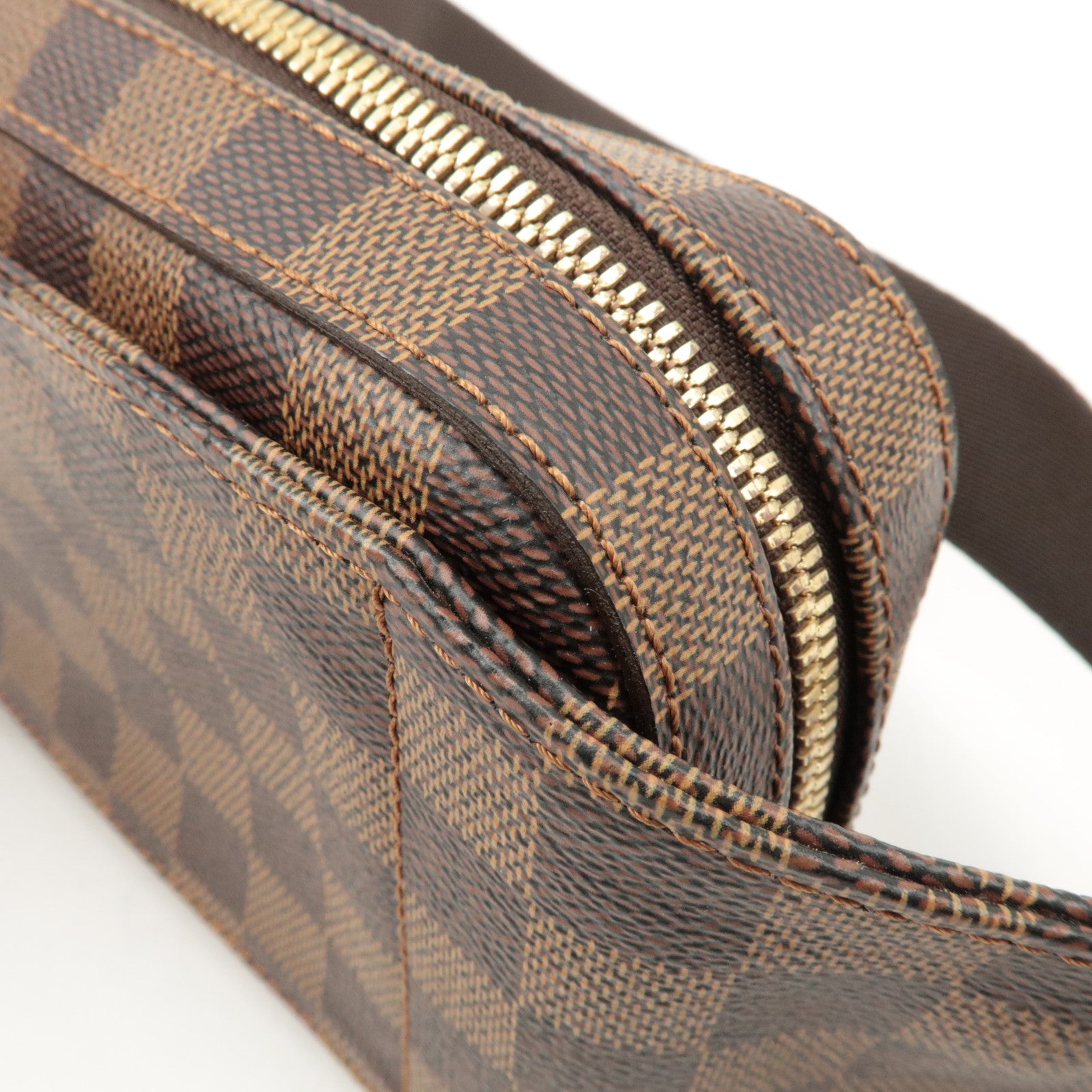 Louis Vuitton Damier Ebene Geronimos Crossbody Bag Waist Bag N51994 Used