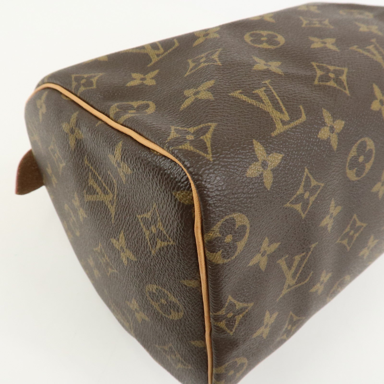 Louis Vuitton Monogram Speedy 25 Boston Bag Hand Bag Brown M41528