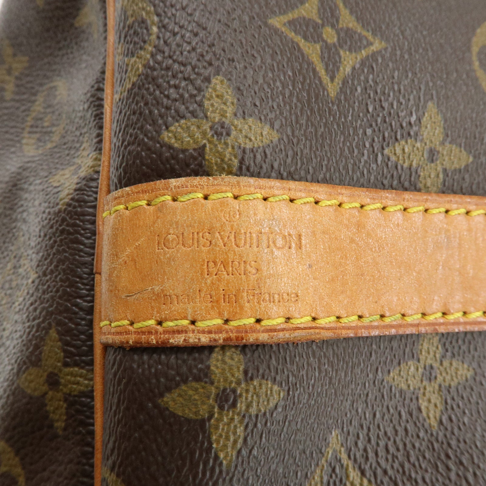 Louis Vuitton Monogram Keep All Bandouliere 60 Boston Bag M41412