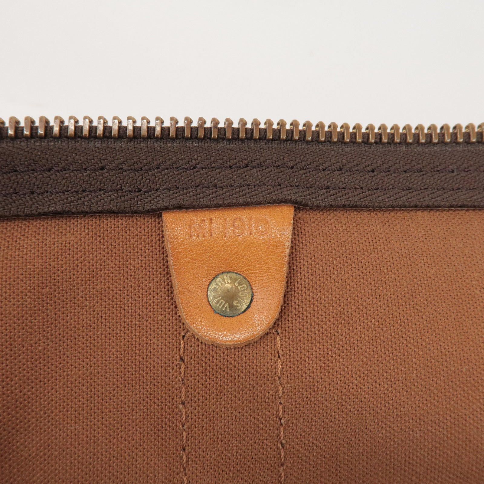 Louis Vuitton Monogram Keep All 55 Boston Bag Brown M41424