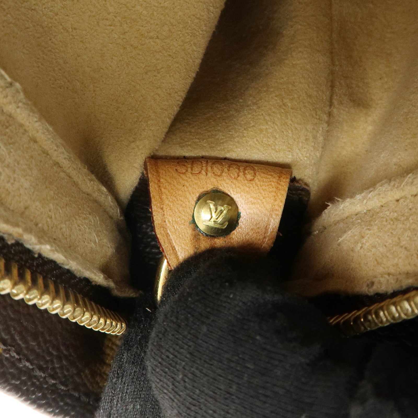 Louis Vuitton Monogram Looping GM Shoulder Bag Brown M51145