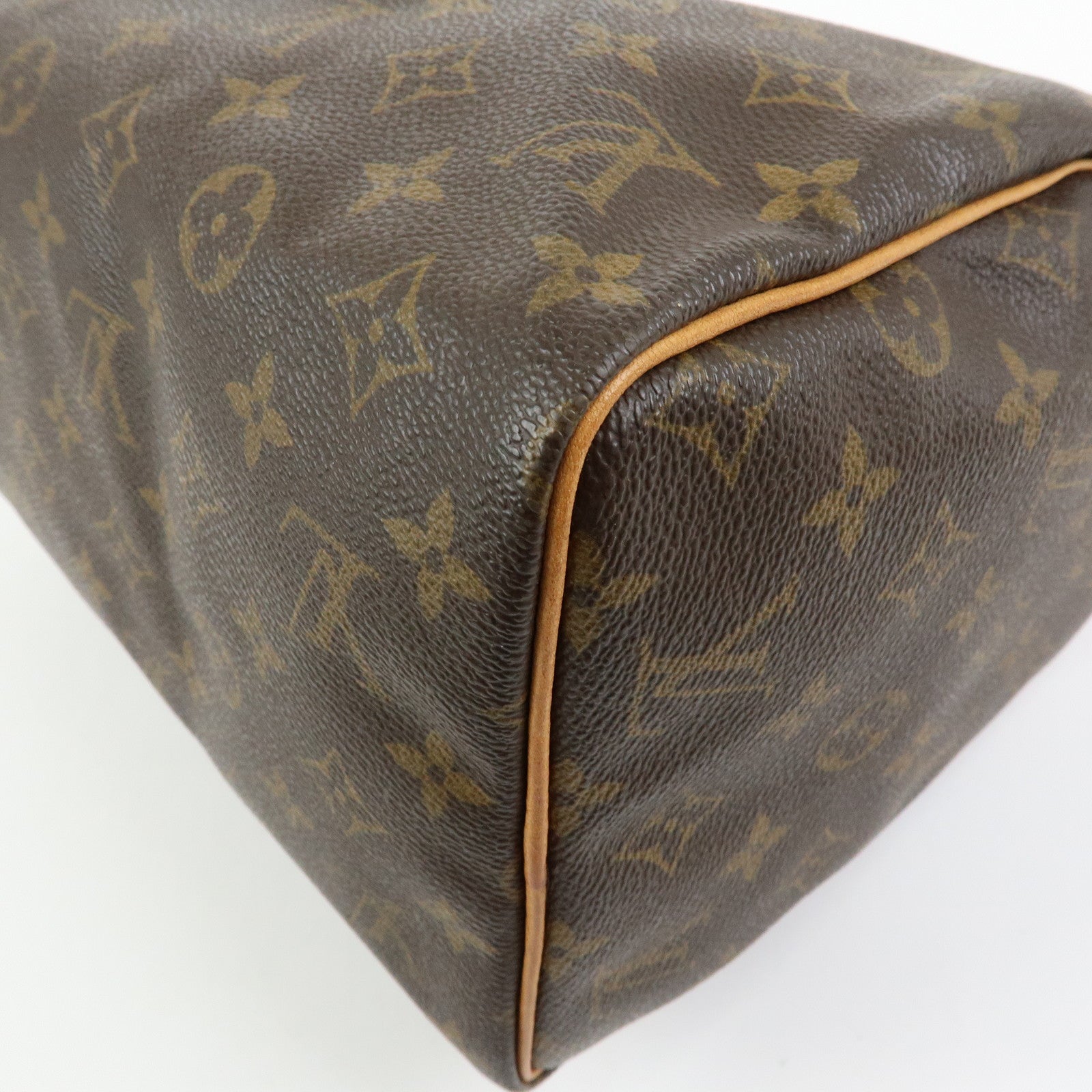 Louis Vuitton Monogram Speedy 30 Boston Bag Hand Bag Brown M41526