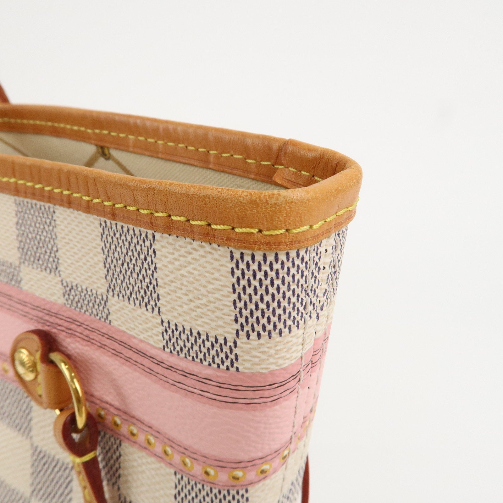 Louis Vuitton Damier Azur Neverfull MM Summer Trunk Tote Bag N41065