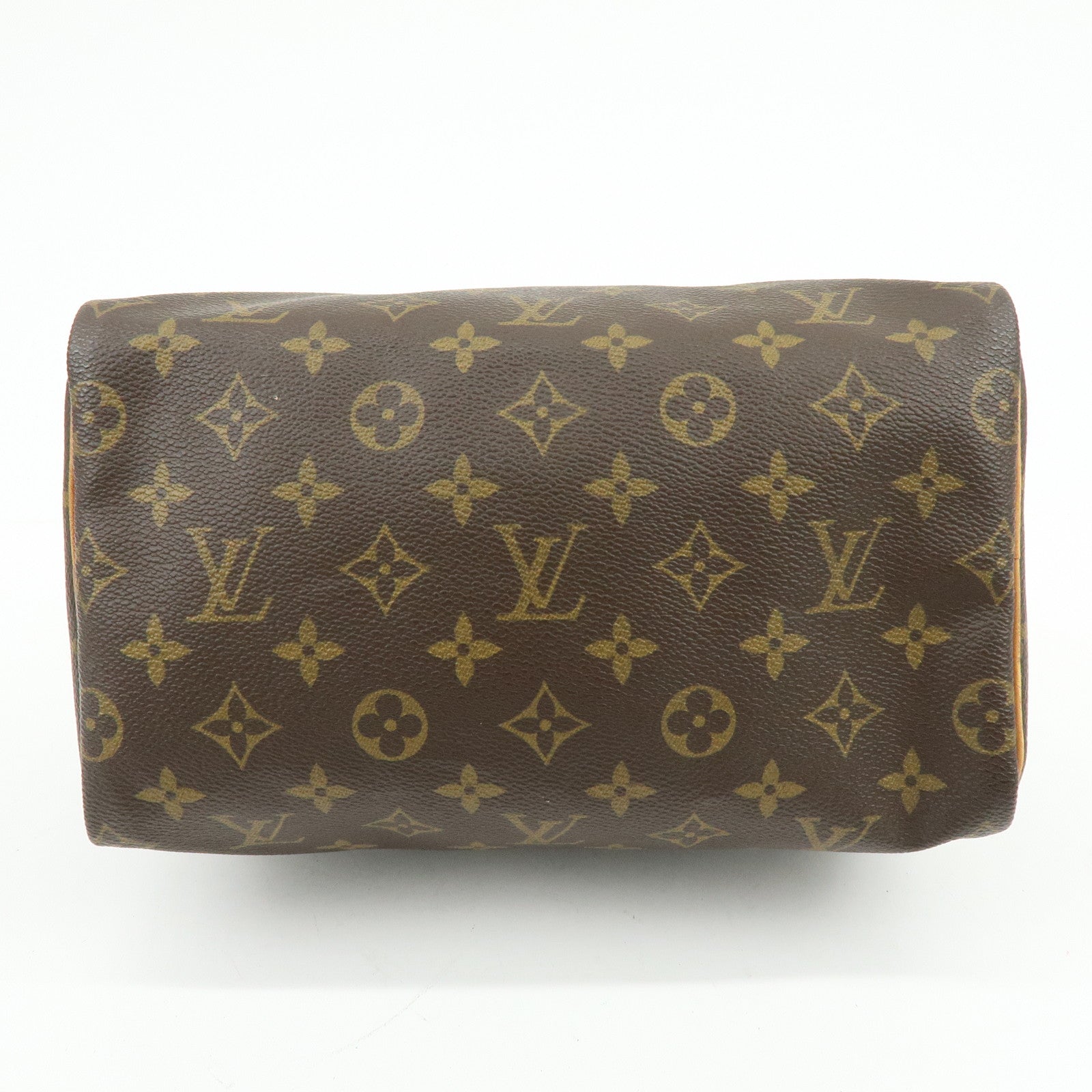 Louis Vuitton Monogram Speedy 25 Boston Bag Hand Bag Brown M41528