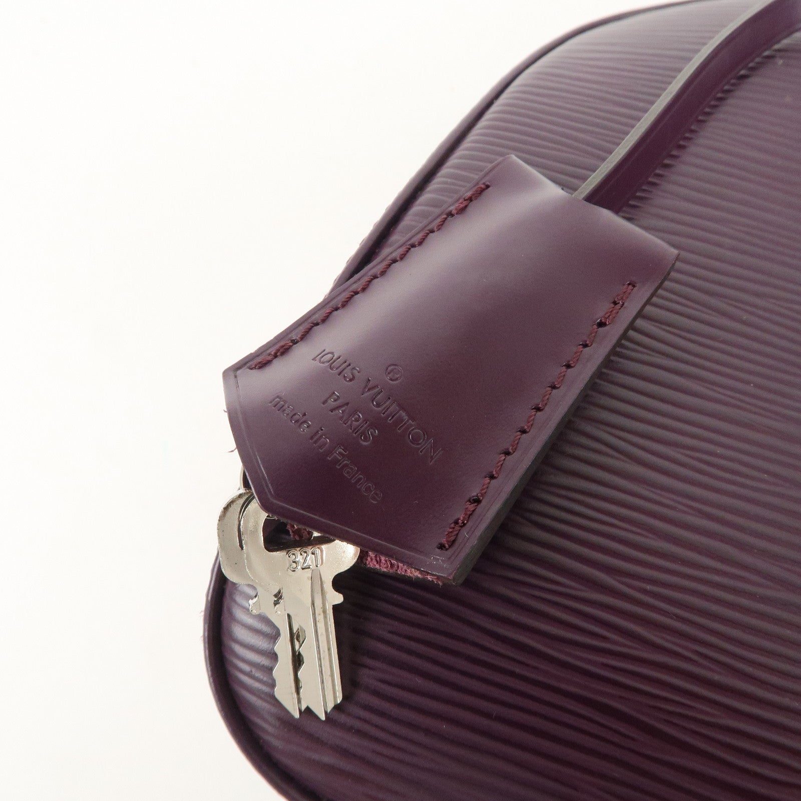 Louis Vuitton Epi Leather Jasmin Hand Bag Cassis M5285K Used