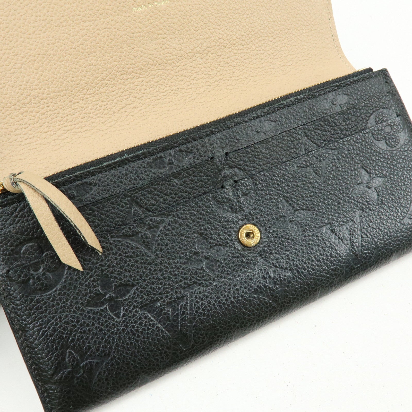 Louis Vuitton Monogram Empreinte Portefeuille Emilie Wallet M62369