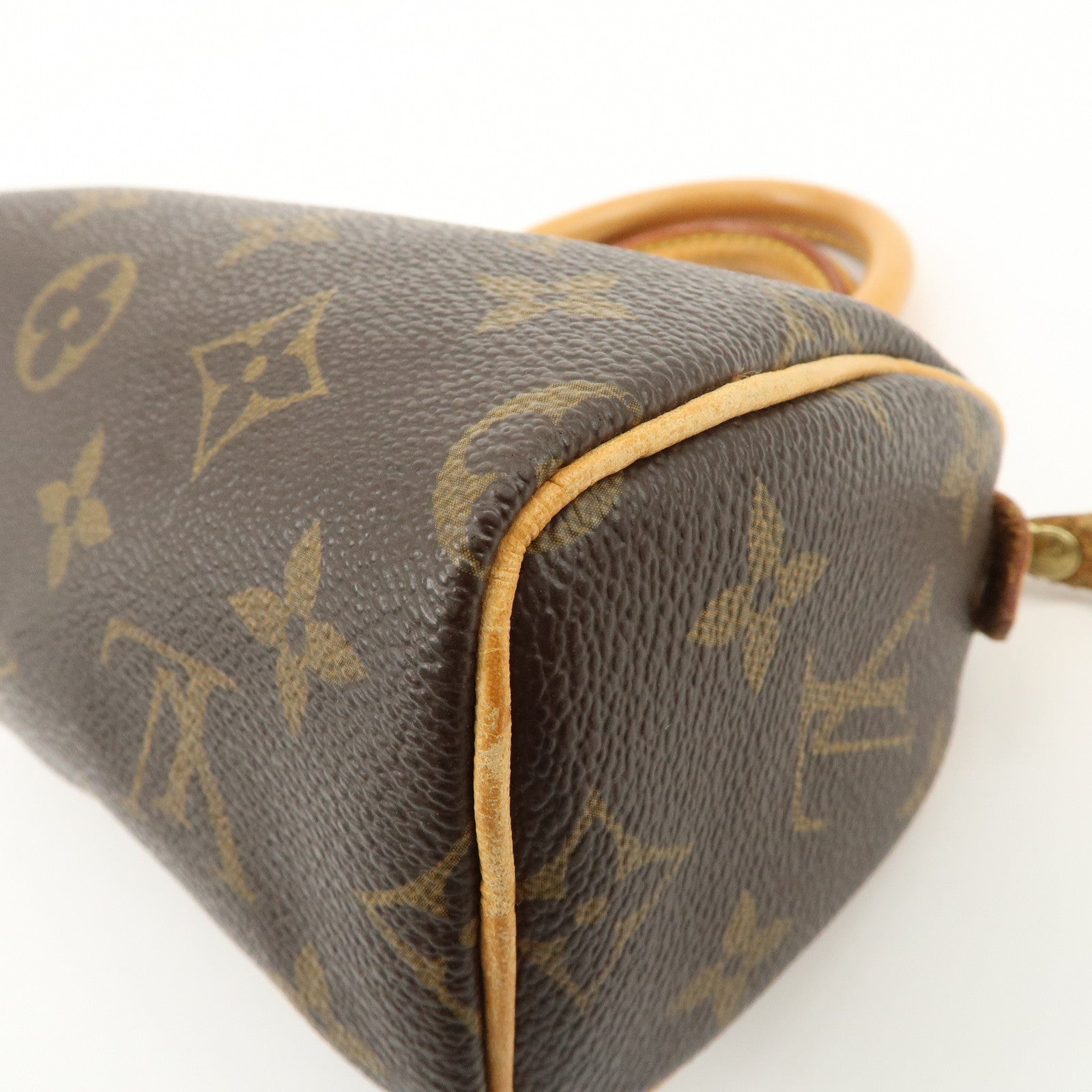 Louis Vuitton Monogram Mini Speedy & Shoulder Strap Brown M41534