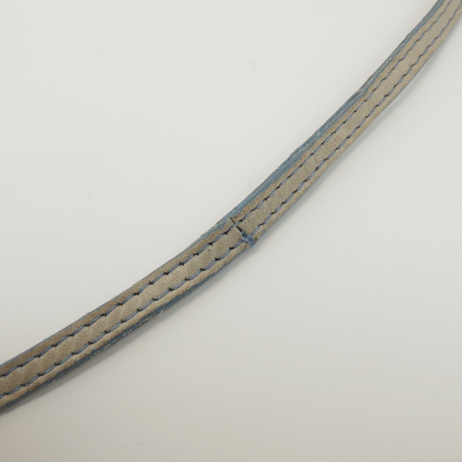 BALENCIAGA The Hip Leather Shoulder Crossbody Bag Light Blue 242803