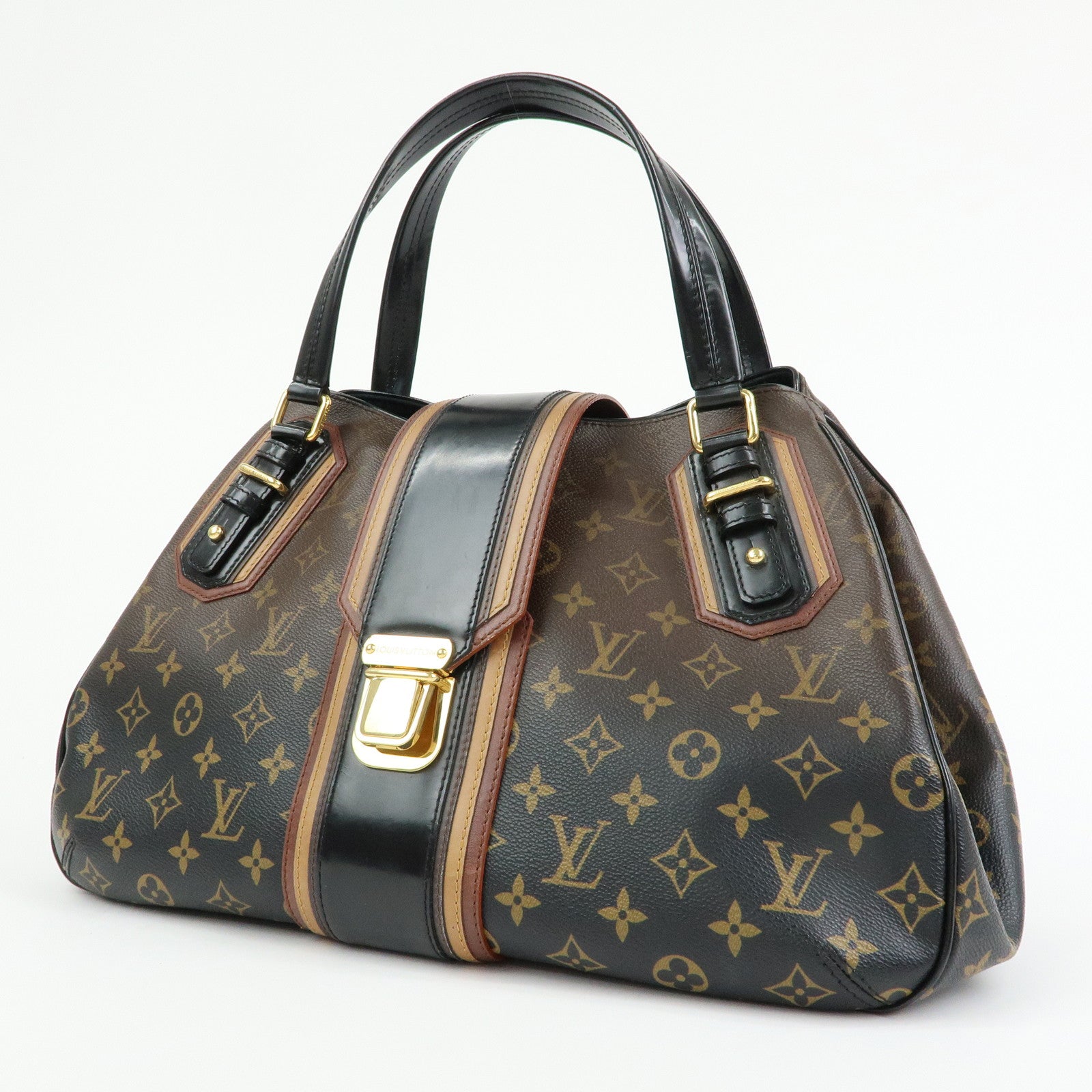 Louis Vuitton Monogram Mirage Griet Canvas Hand Bag Noir M95579