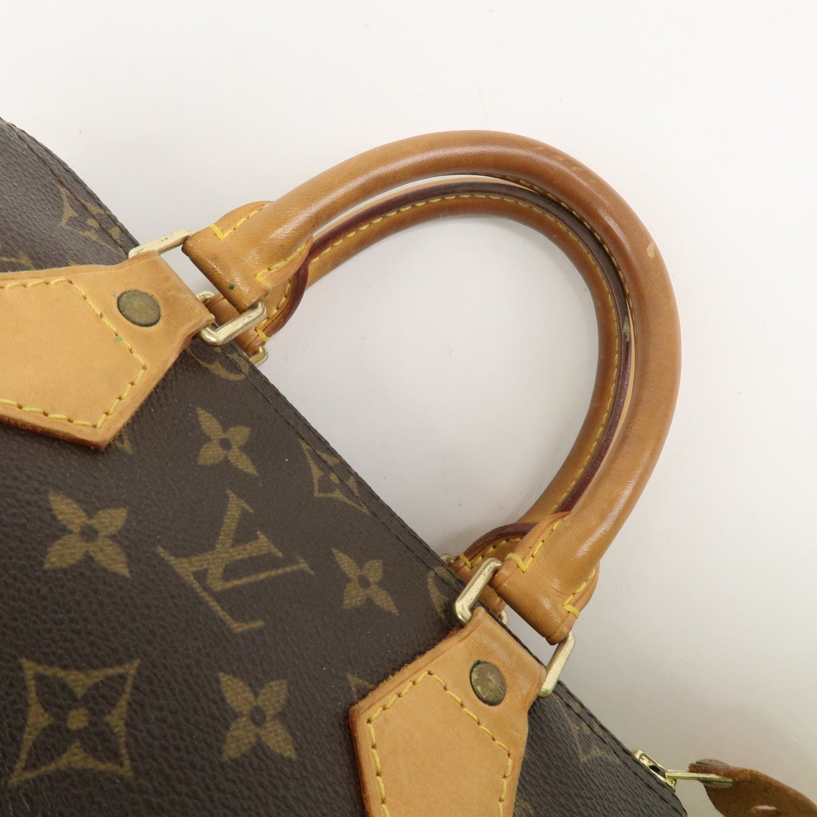 Louis Vuitton Monogram Speedy 25 Boston Bag Hand Bag Brown M41528