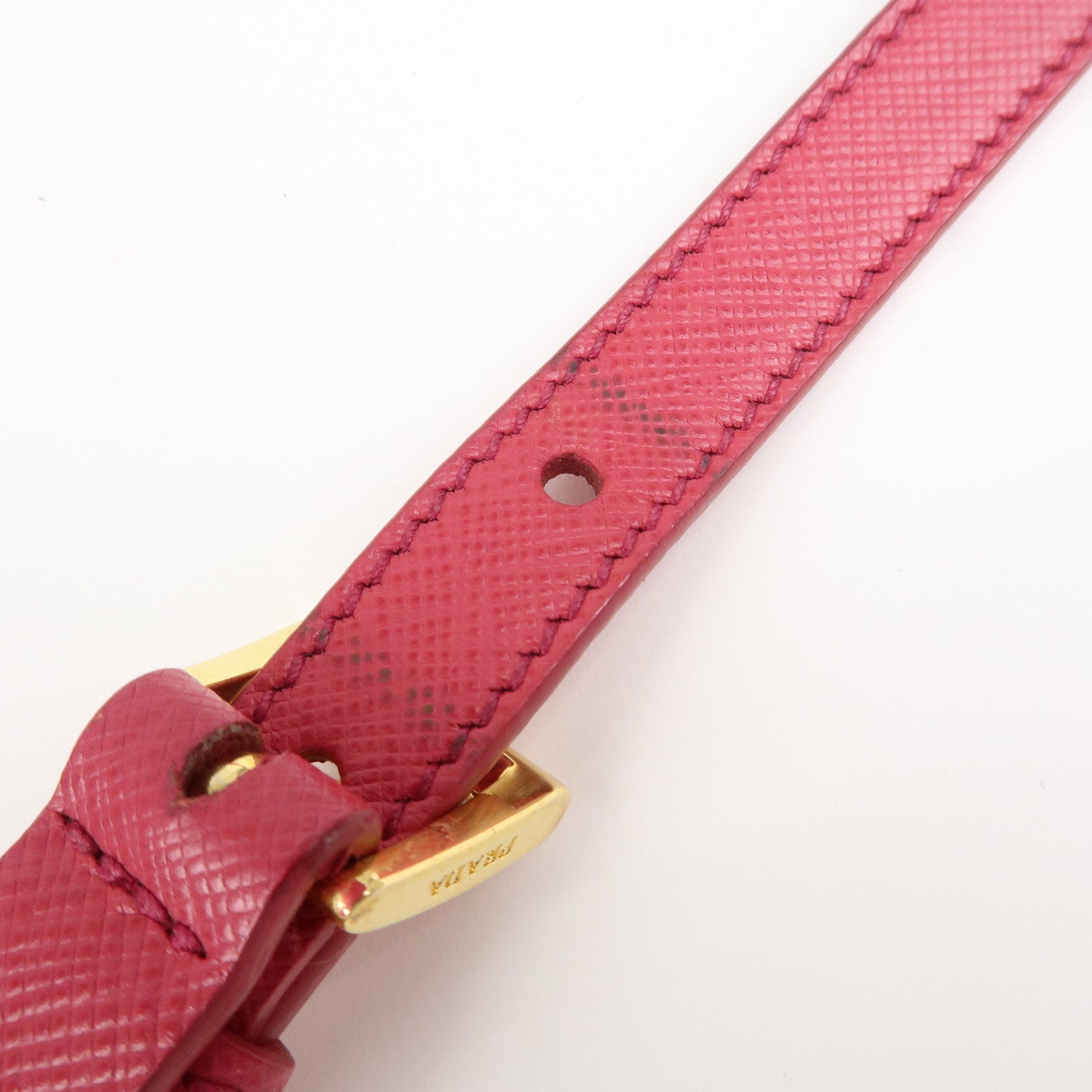 PRADA Saffiano Leather Galleria 2Way Hand Shoulder Bag Pink 1BA863