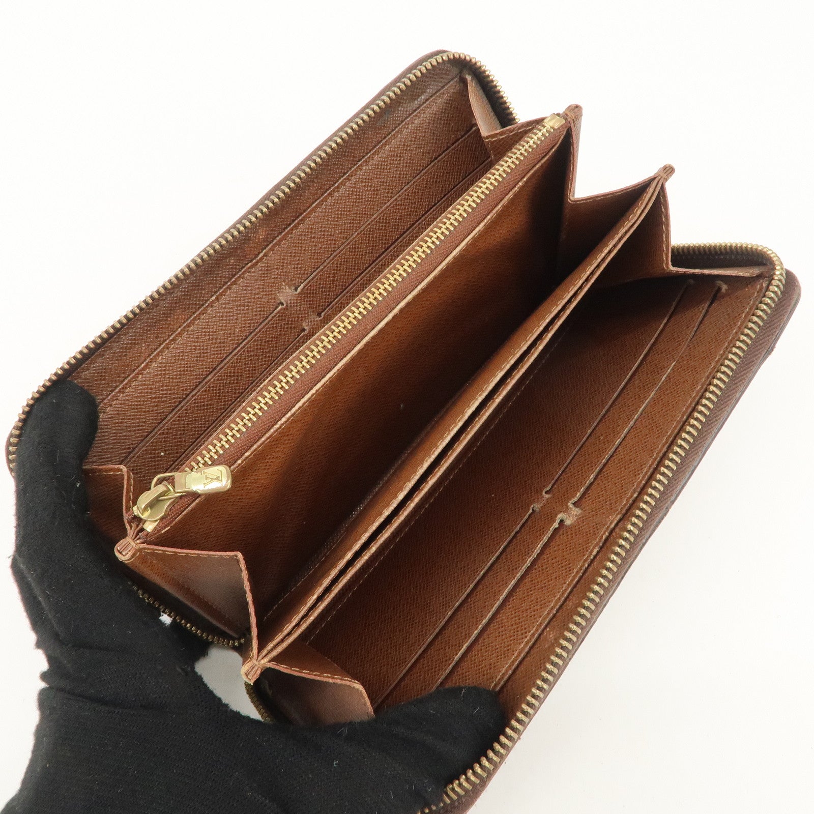 Louis Vuitton Set of 3 Monogram Long Wallet M60017 M61200 M61726 Used