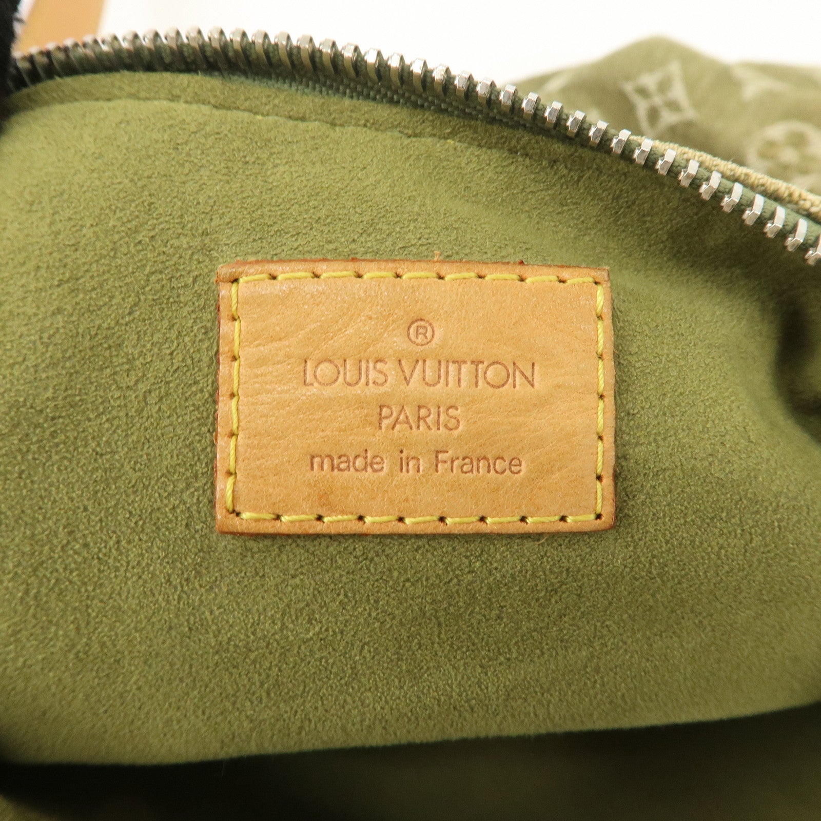 Louis Vuitton Monogram Denim Baggy GM Shoulder Bag Lichen M95211