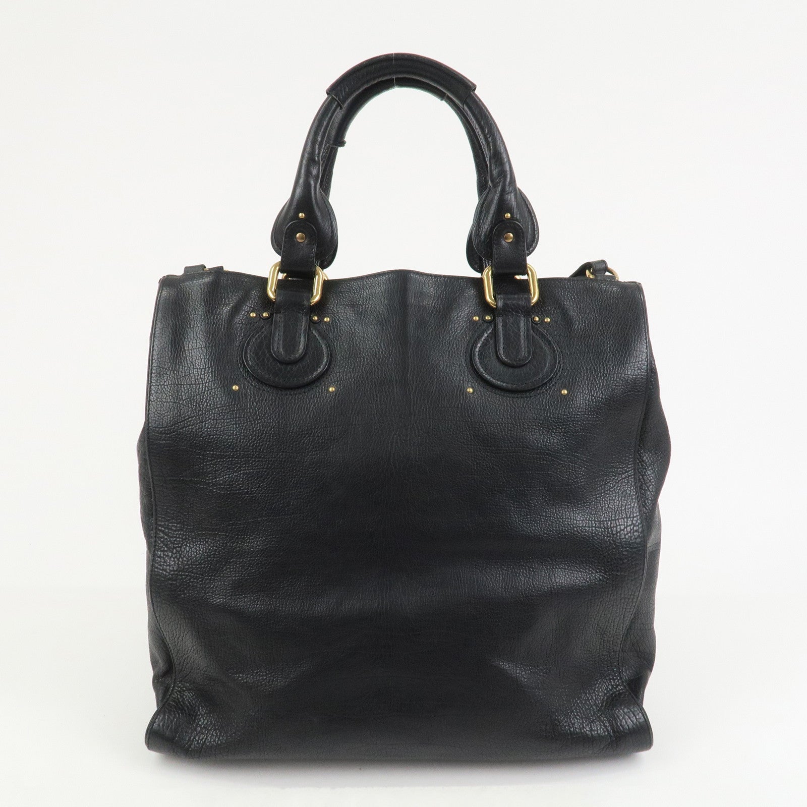 Chloe Paddington Leather 2Way Bag Shoulder Bag Black