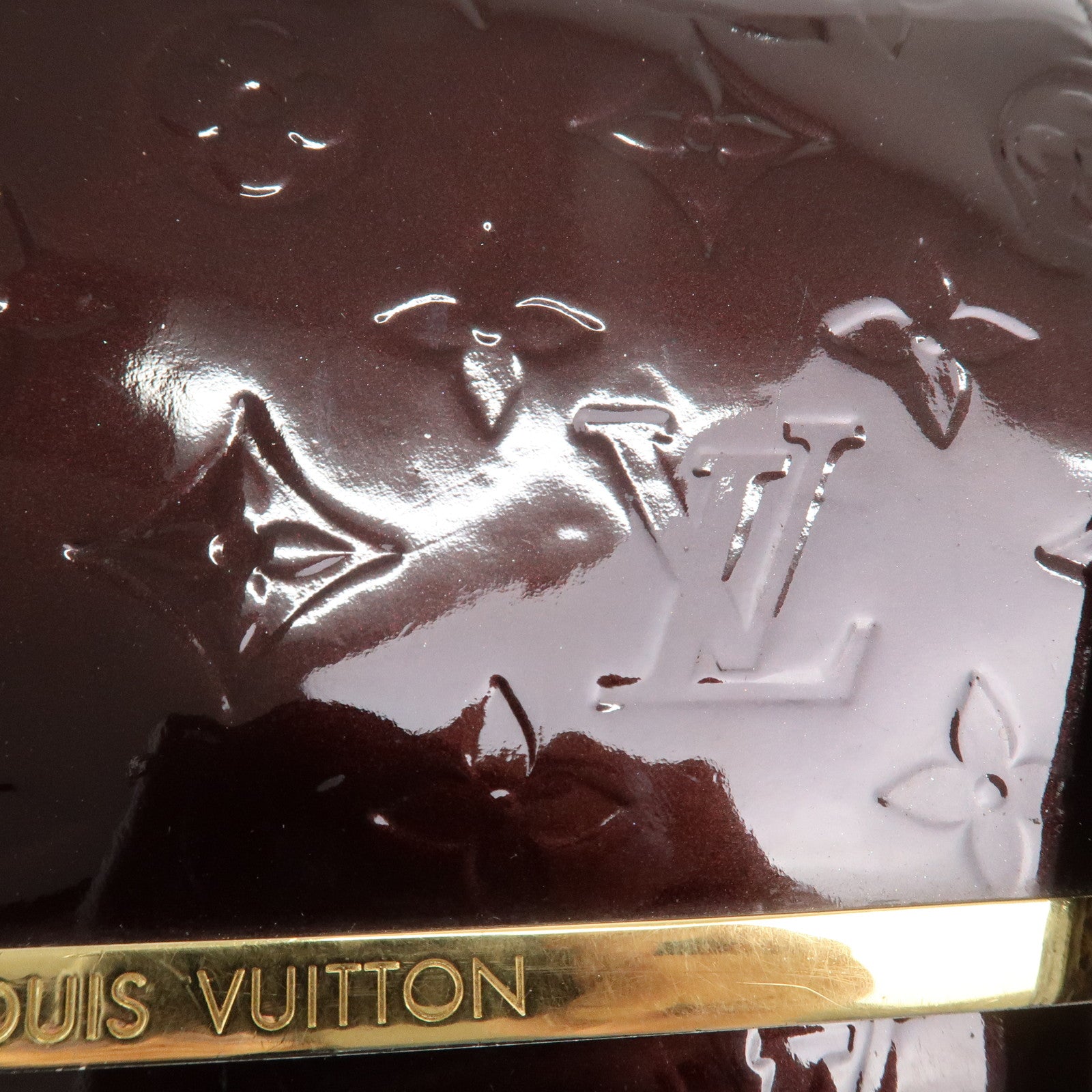 Louis Vuitton Vernis Rossmore PM Shoulder Bag Amarante M91546