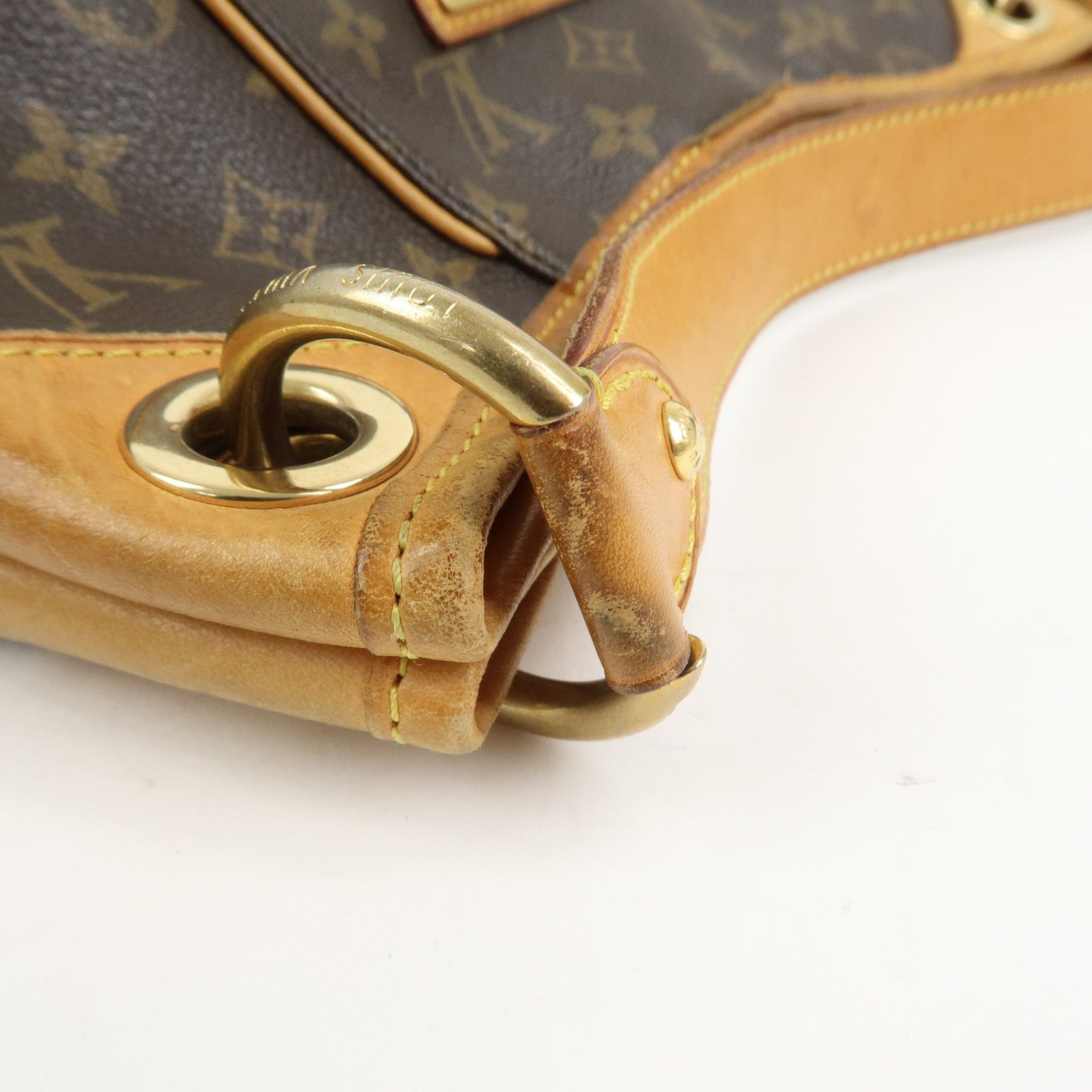 Louis Vuitton Monogram Galliera PM Shoulder Bag Brown M56382