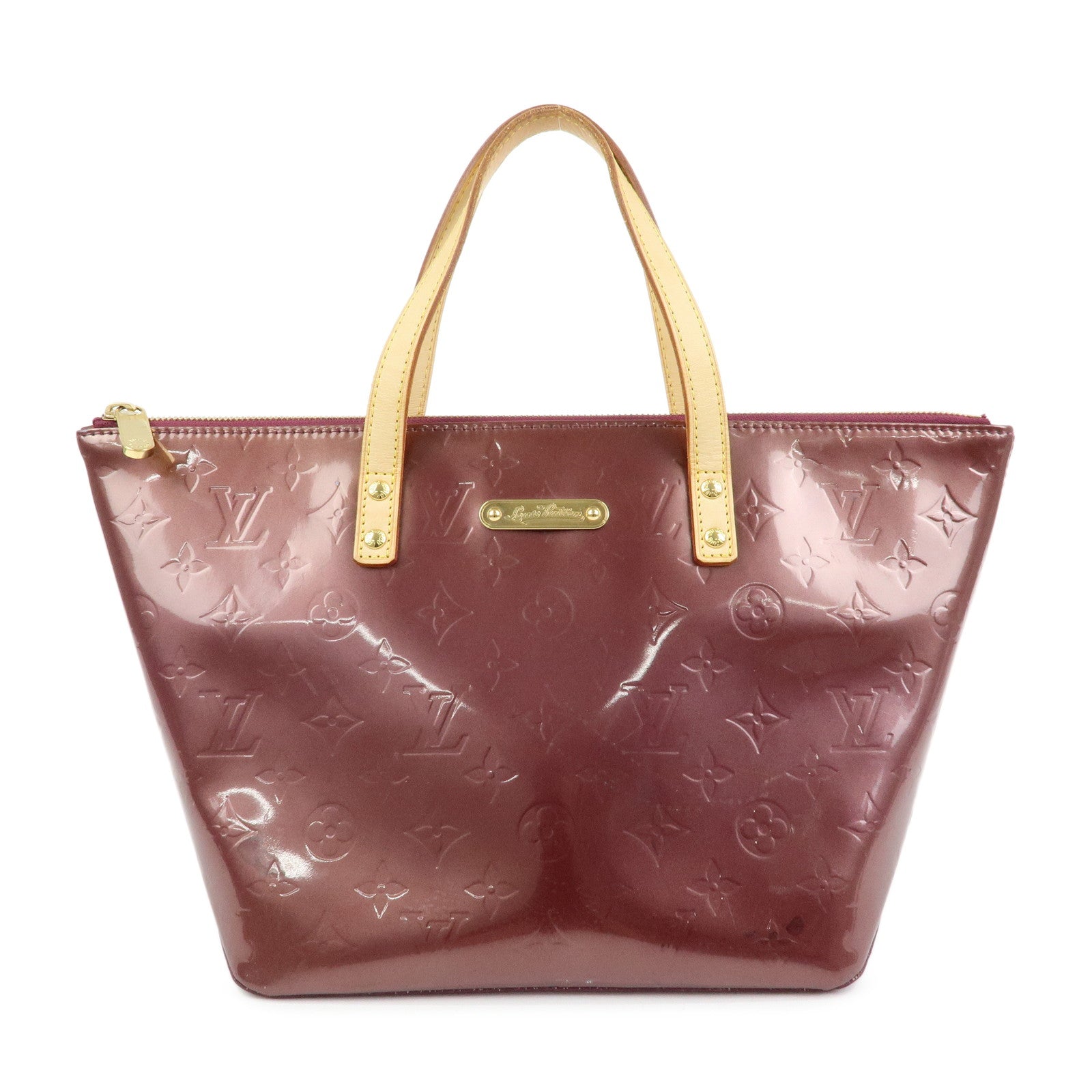 Louis Vuitton Monogram Vernis Bellevue PM Hand Bag Violet M93584