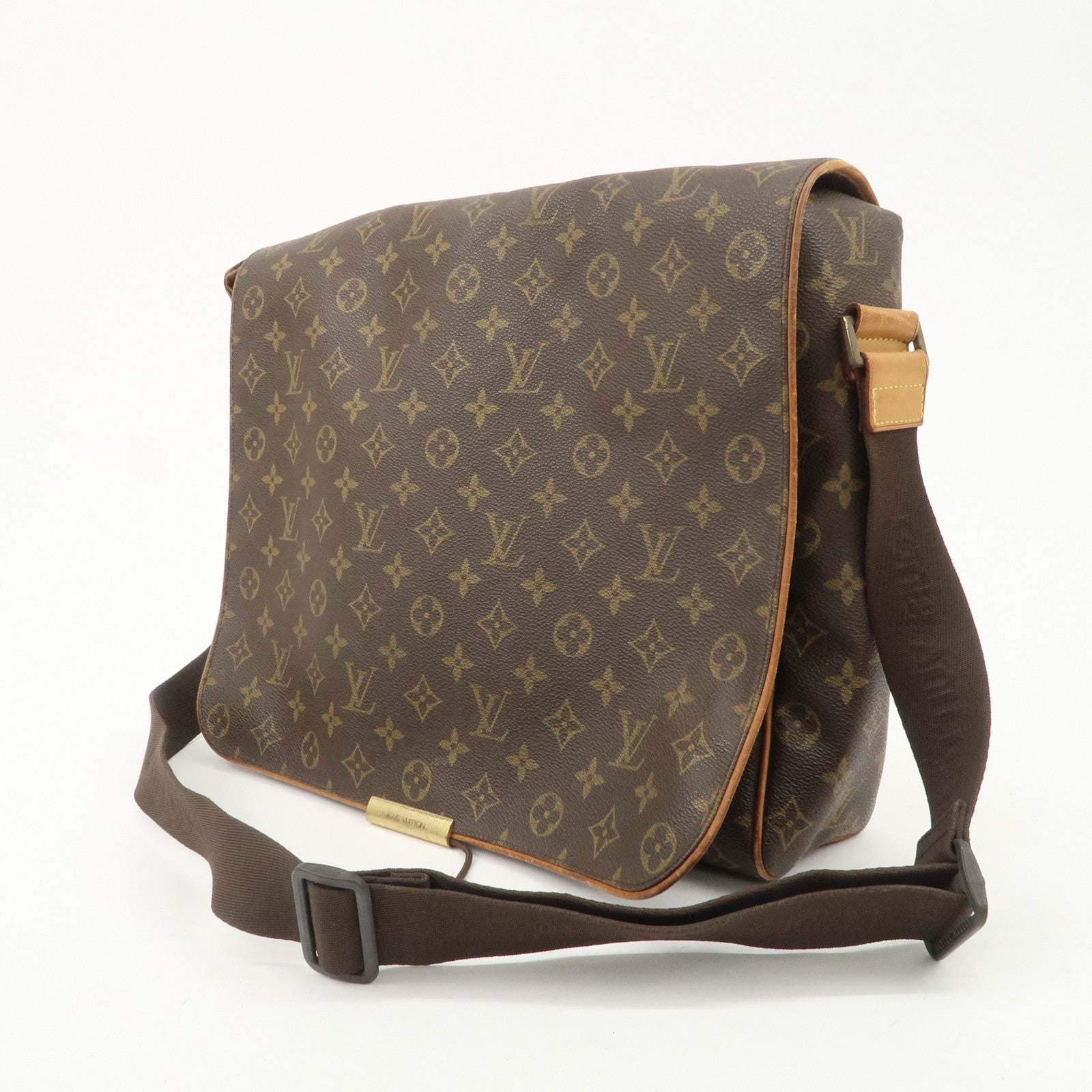 Louis Vuitton Monogram Abbesses Messenger Bag Brown M45257