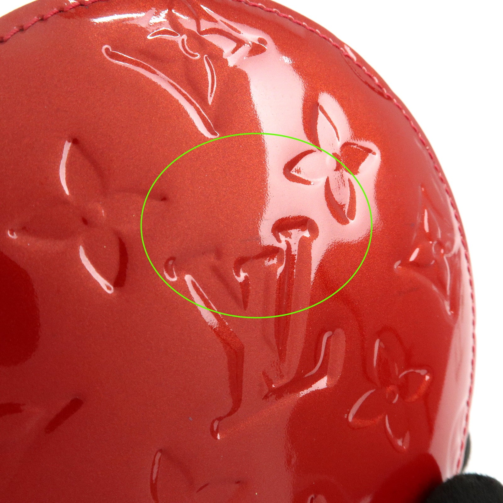 Louis Vuitton Monogram Vernis Leather Portemonnaie Lapin Coin Case