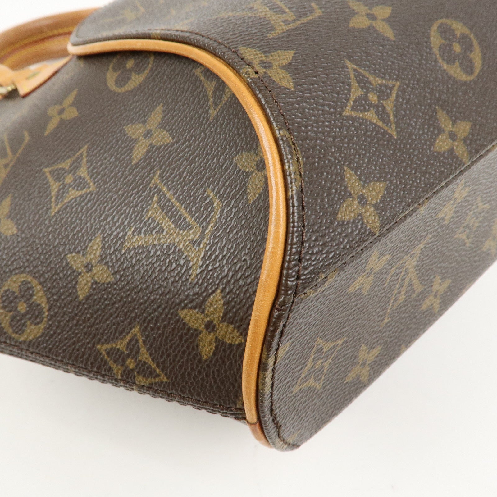 Louis Vuitton Monogram Ellipse PM Hand Bag Brown M51127