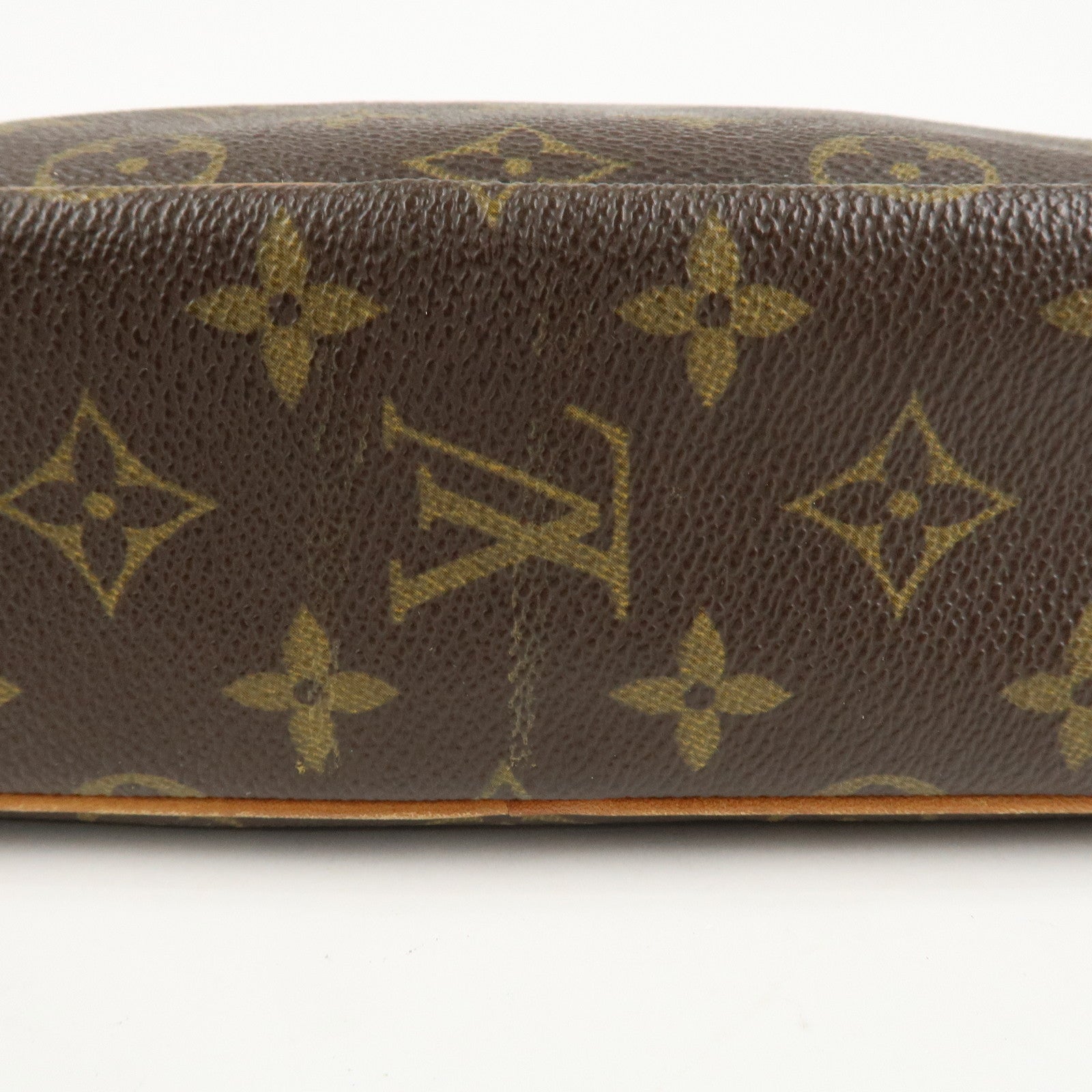 Louis Vuitton Monogram Compiegne 28 Pouch Clutch Bag Brown M51845 Used