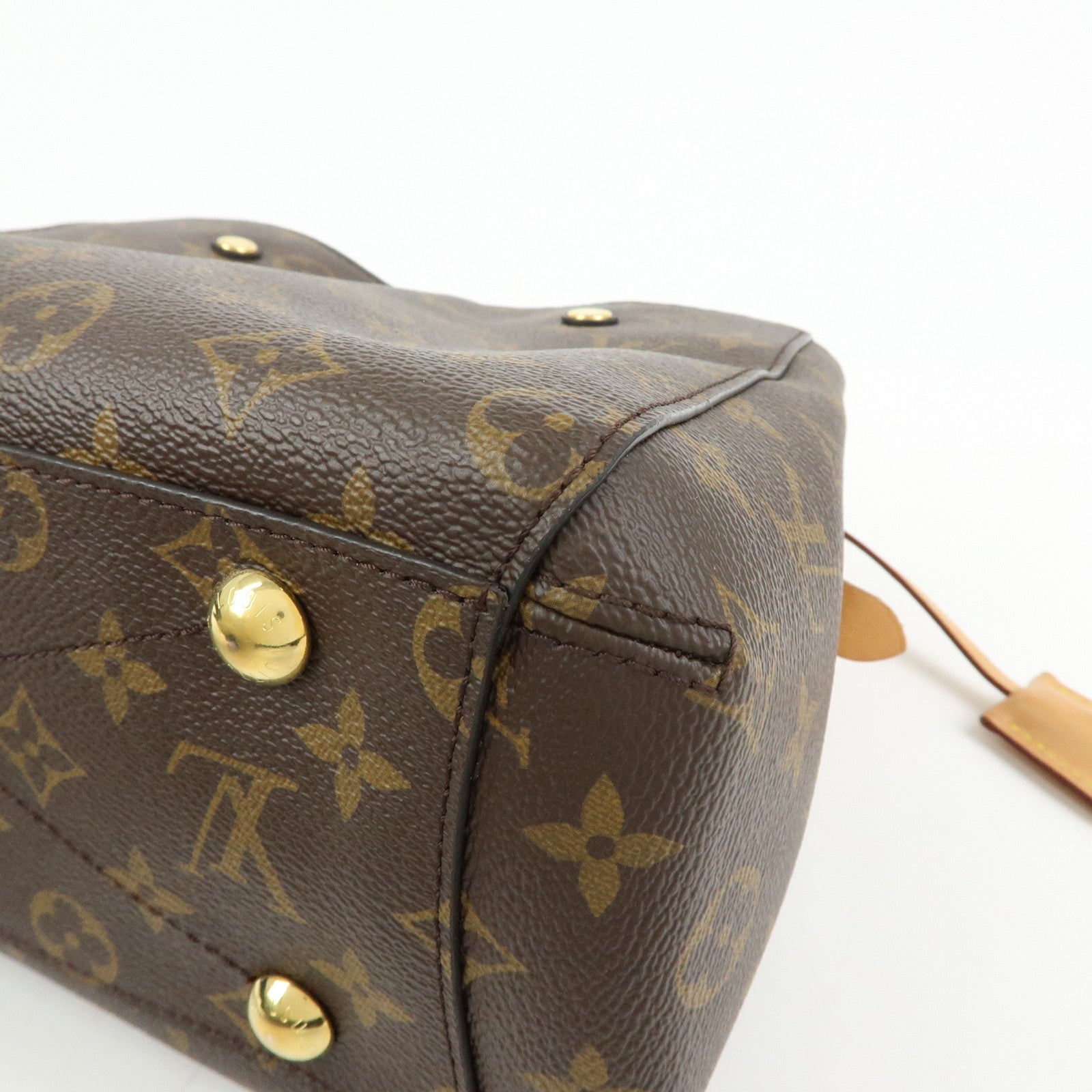 Louis Vuitton Monogram Montaigne BB 2Way Bag Hand Bag Brown M41055